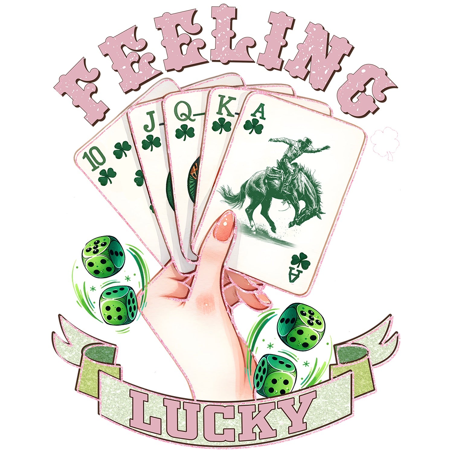 Feeling Lucky St. Patrick PNG