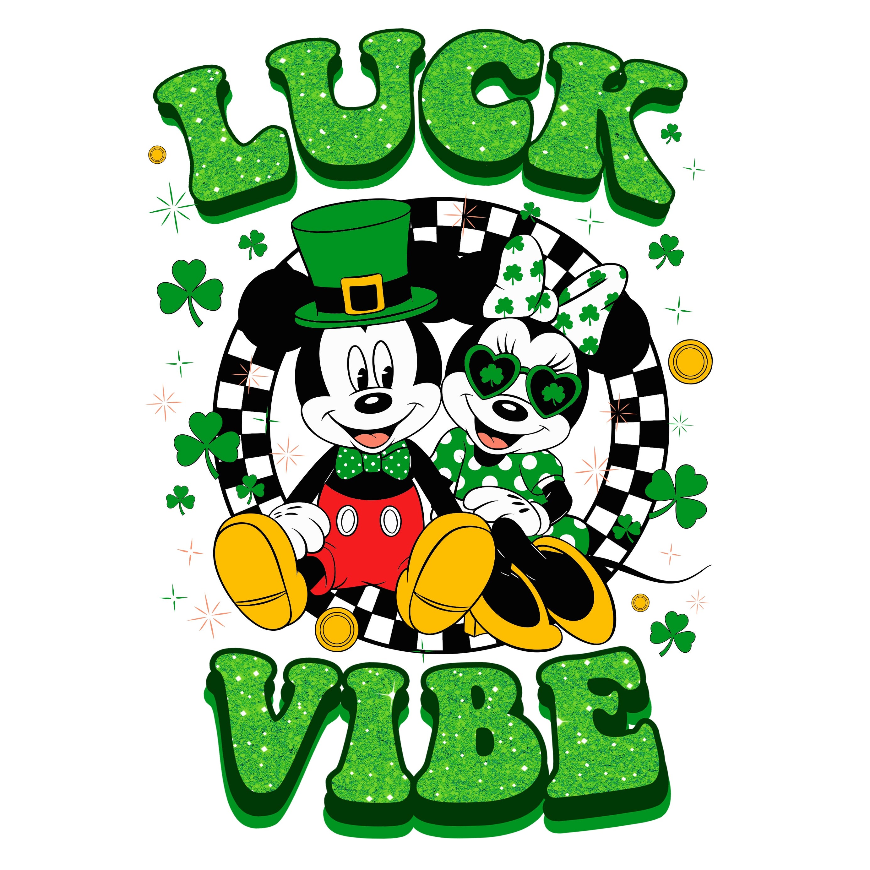 Luck Vibe St. Patrick PNG