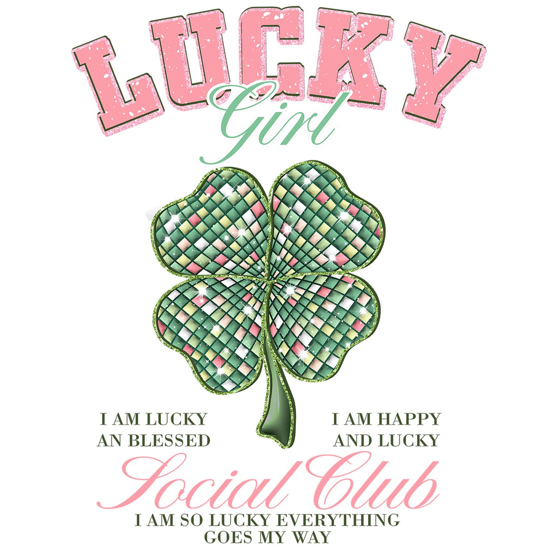 Lucky Girl Social Club St. Patrick PNG