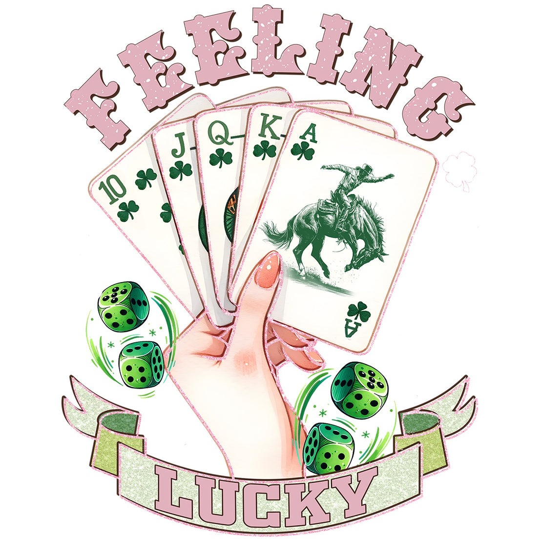 Feeling Lucky St. Patrick PNG