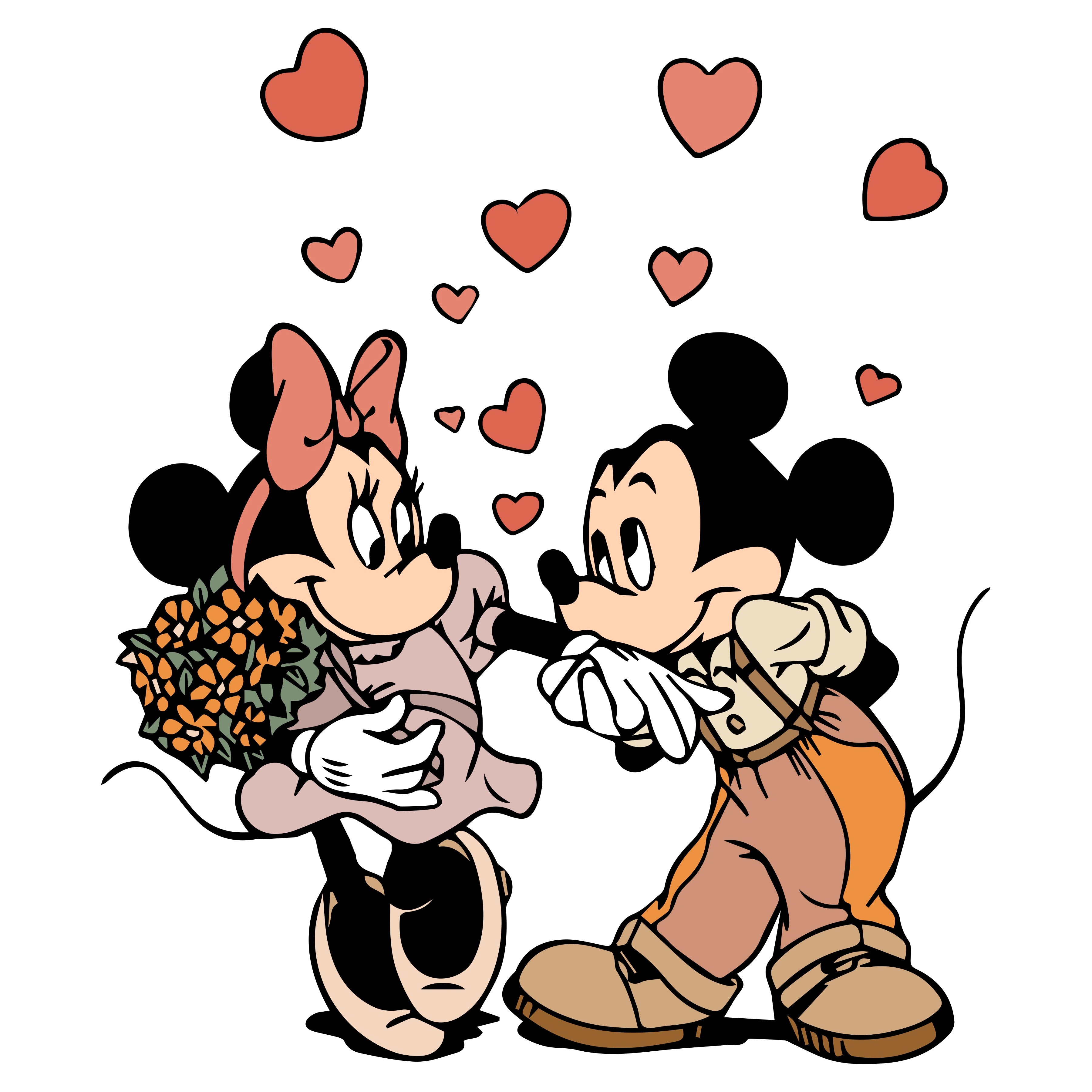 Mickey Valentines PNG