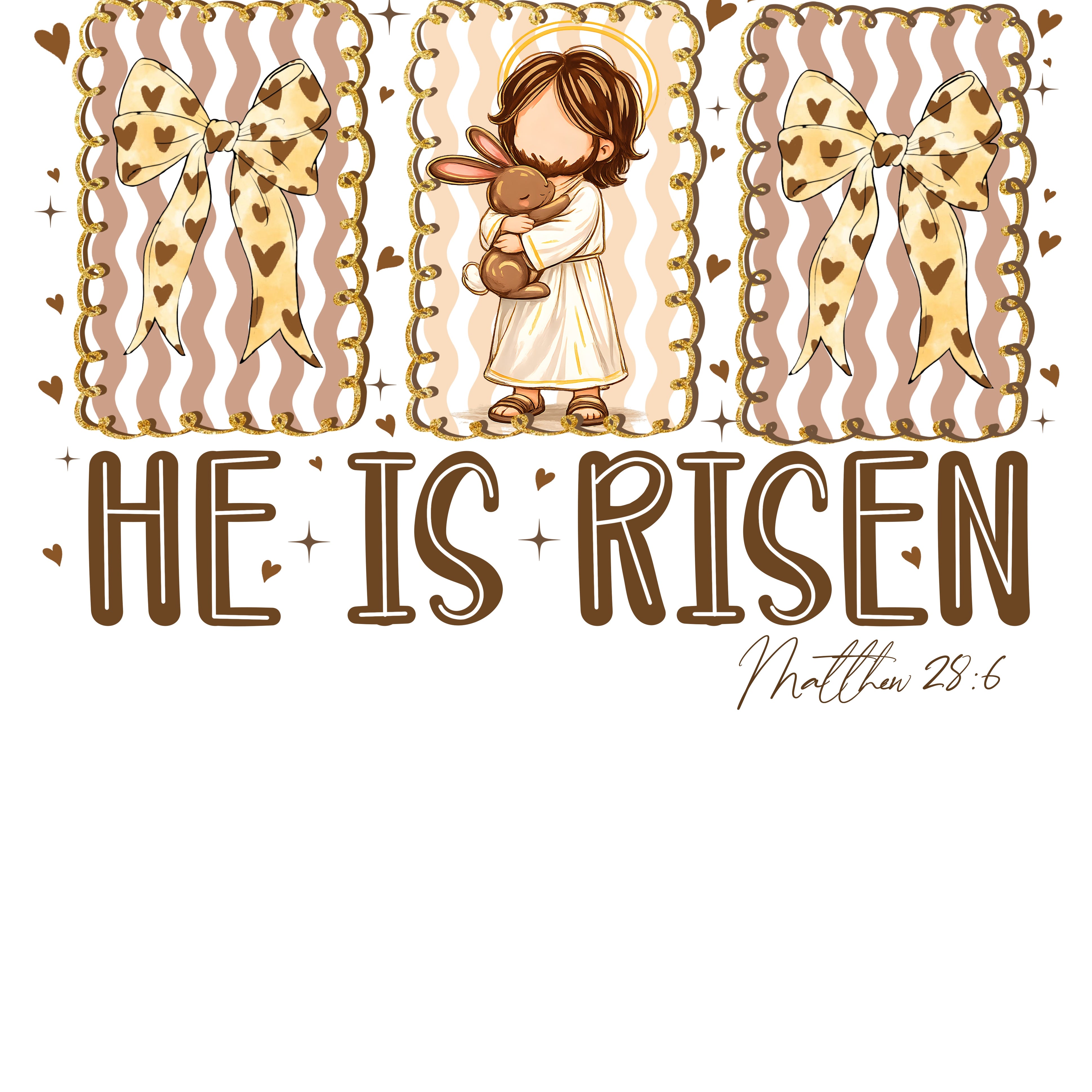 He is Risen 2 Easter Day PNG