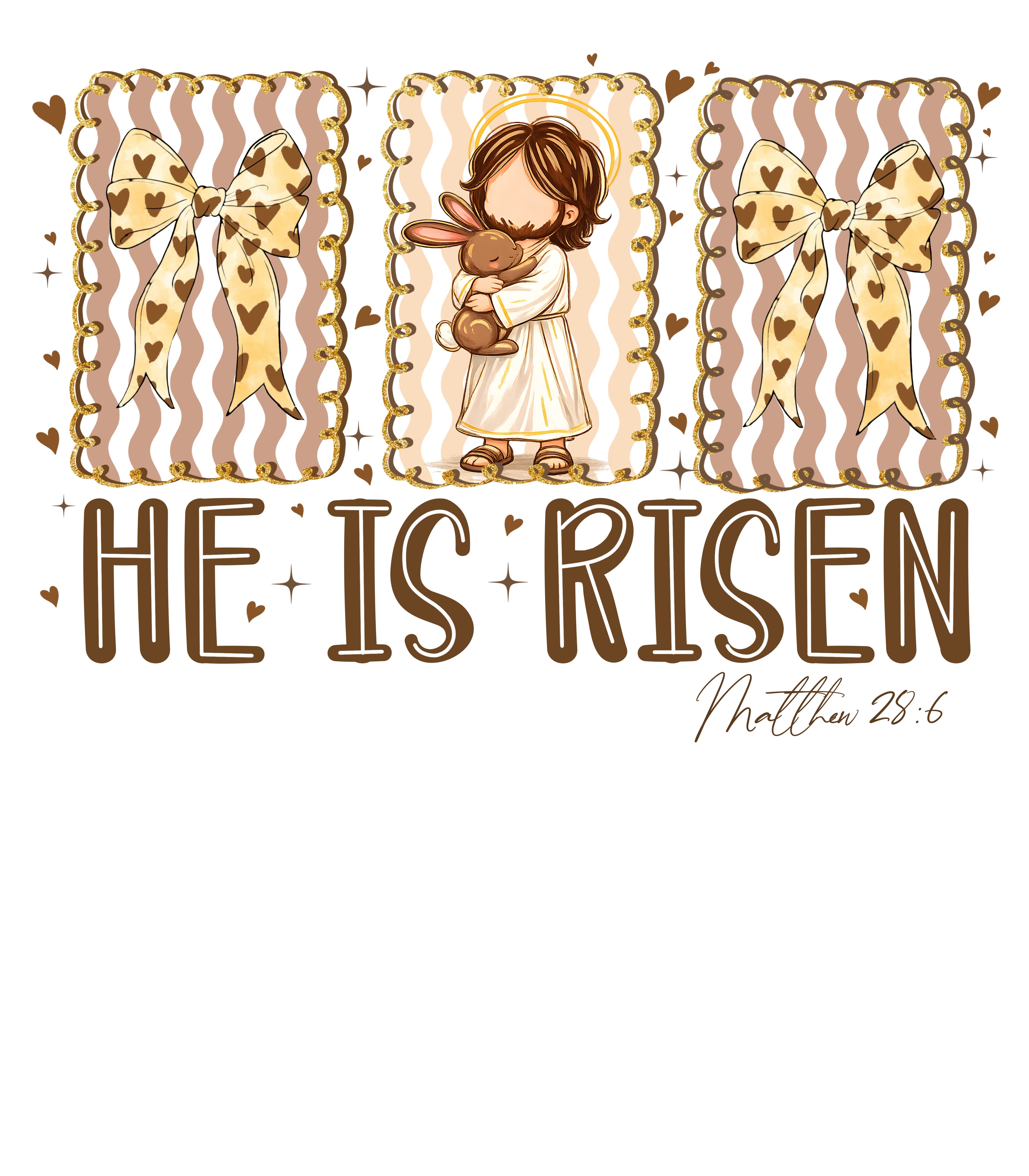 He is Risen 2 Easter Day PNG