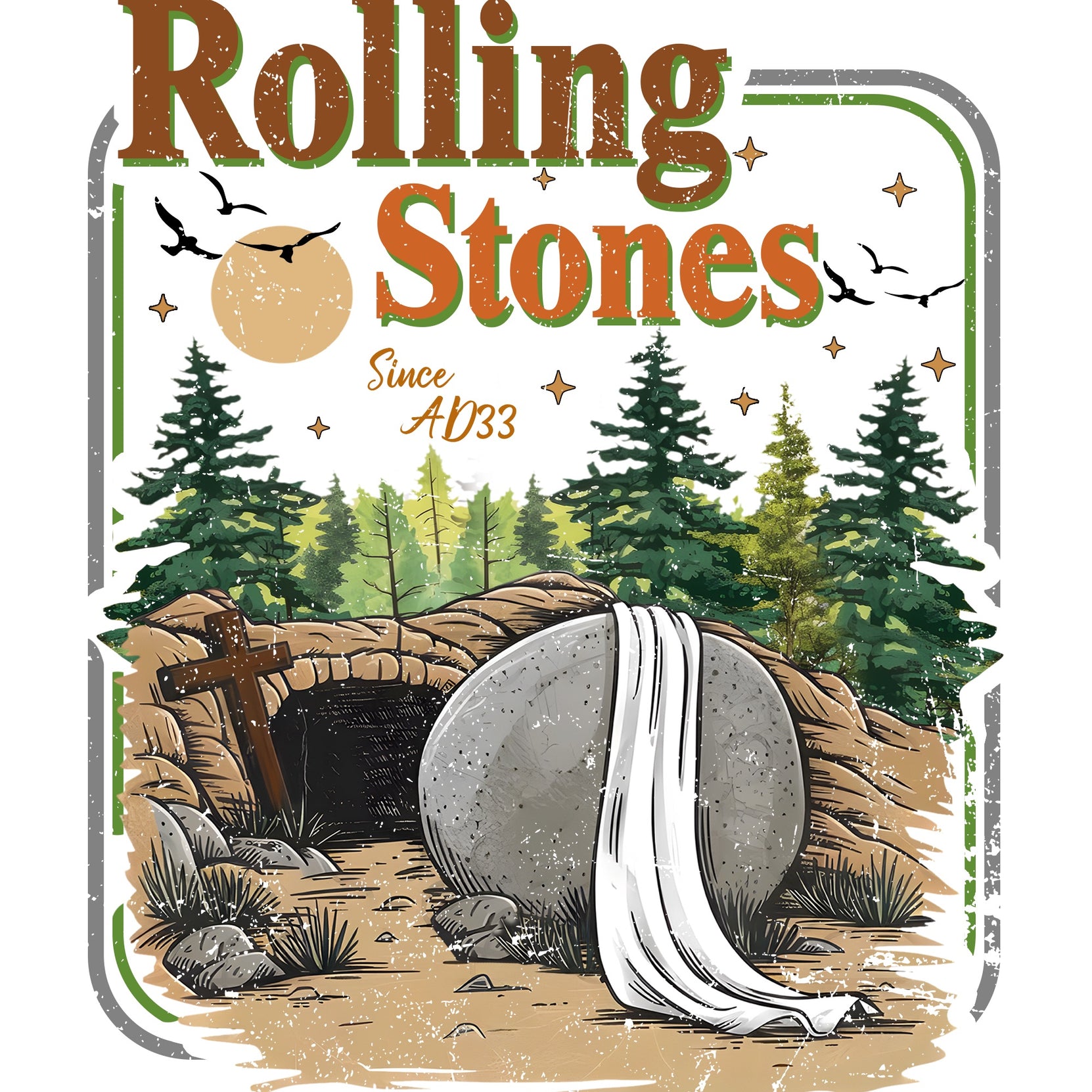 Rolling Stones Easter Day PNG