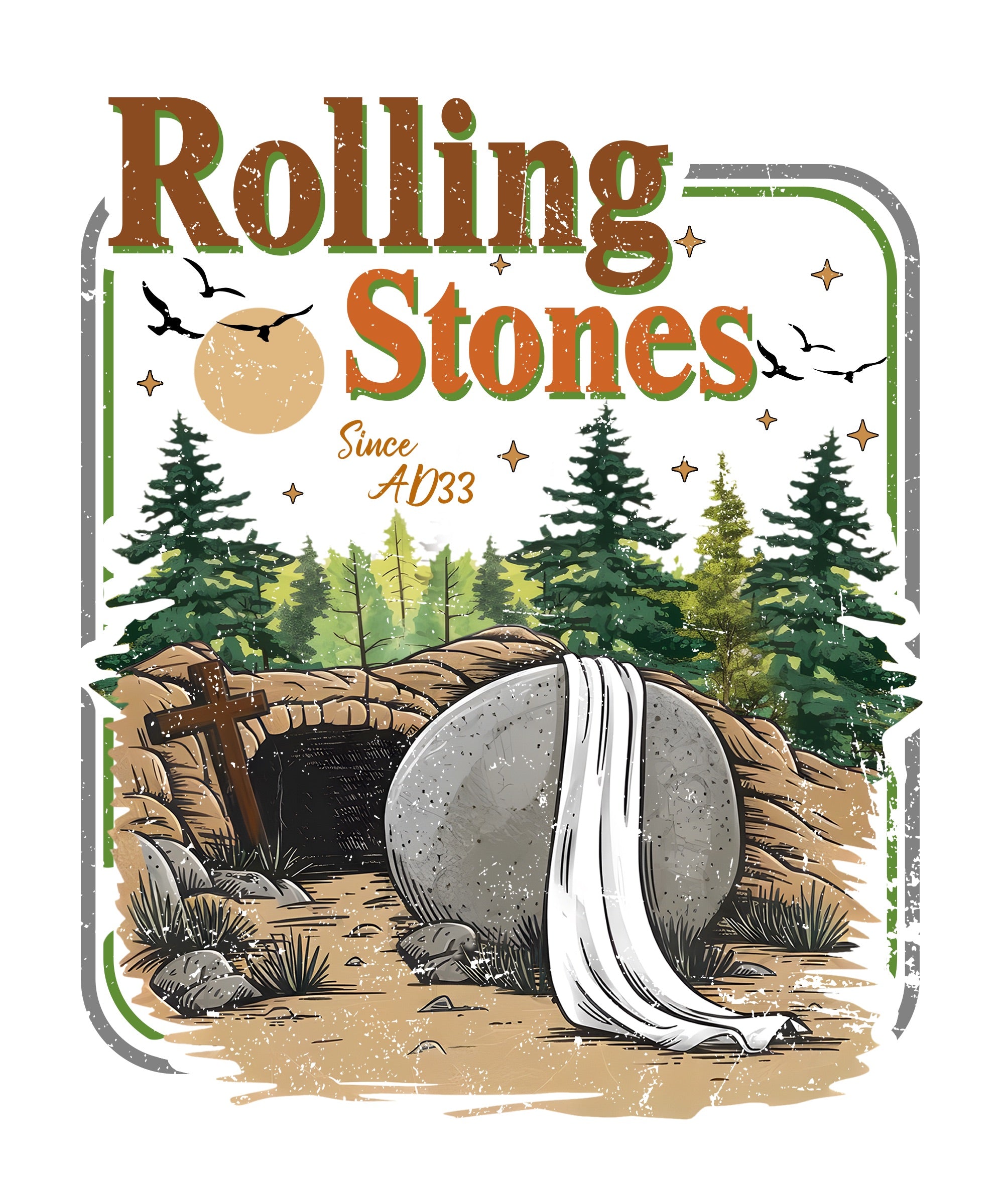 Rolling Stones Easter Day PNG