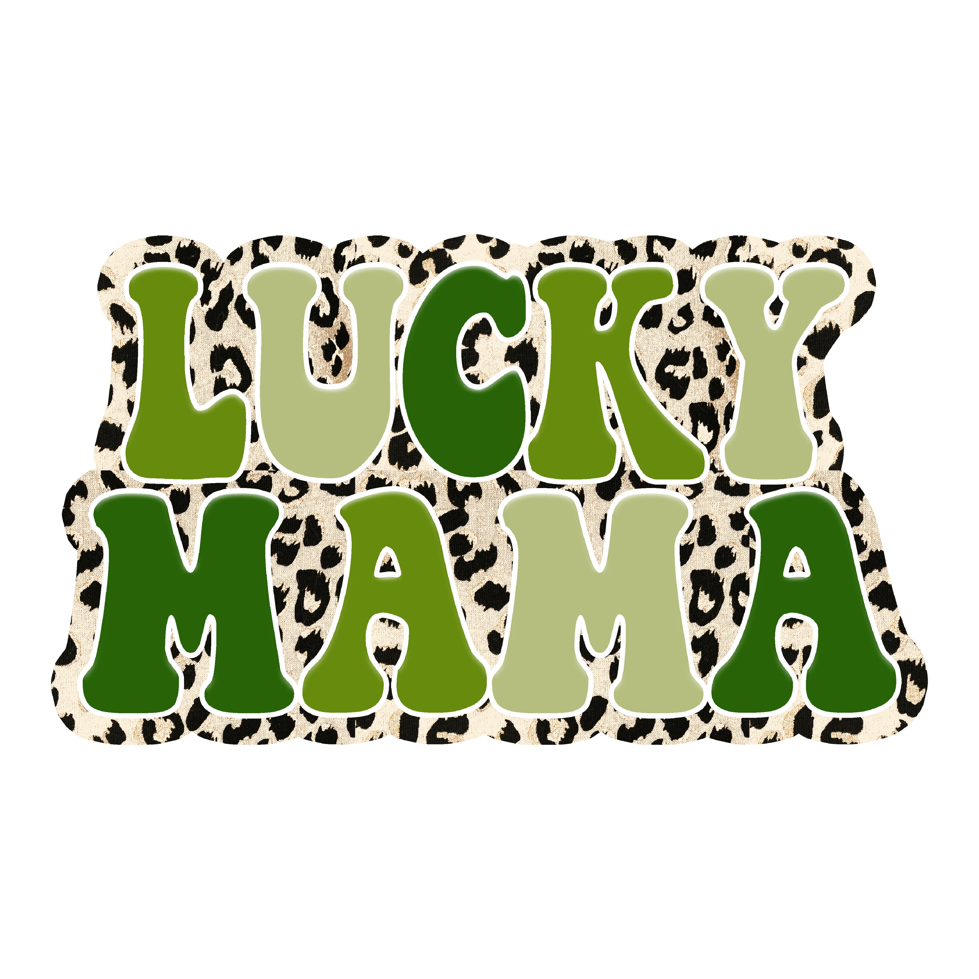 Lucky Mama St. Patricks Day PNG
