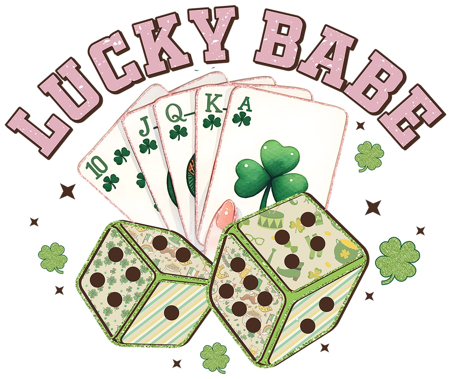 Lucky Babe St. Patrick PNG