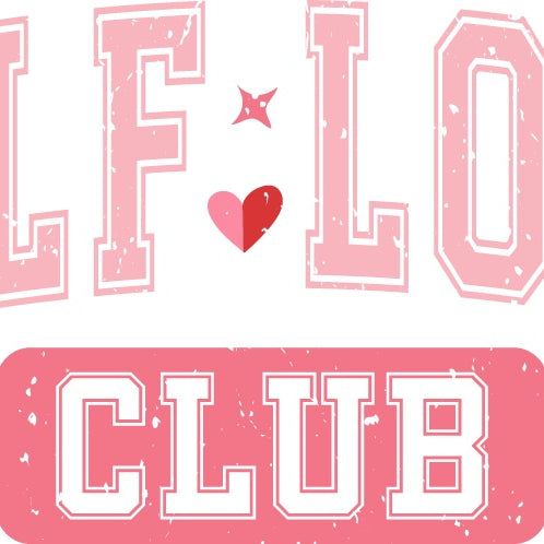 Self Love Club Valentine PNG