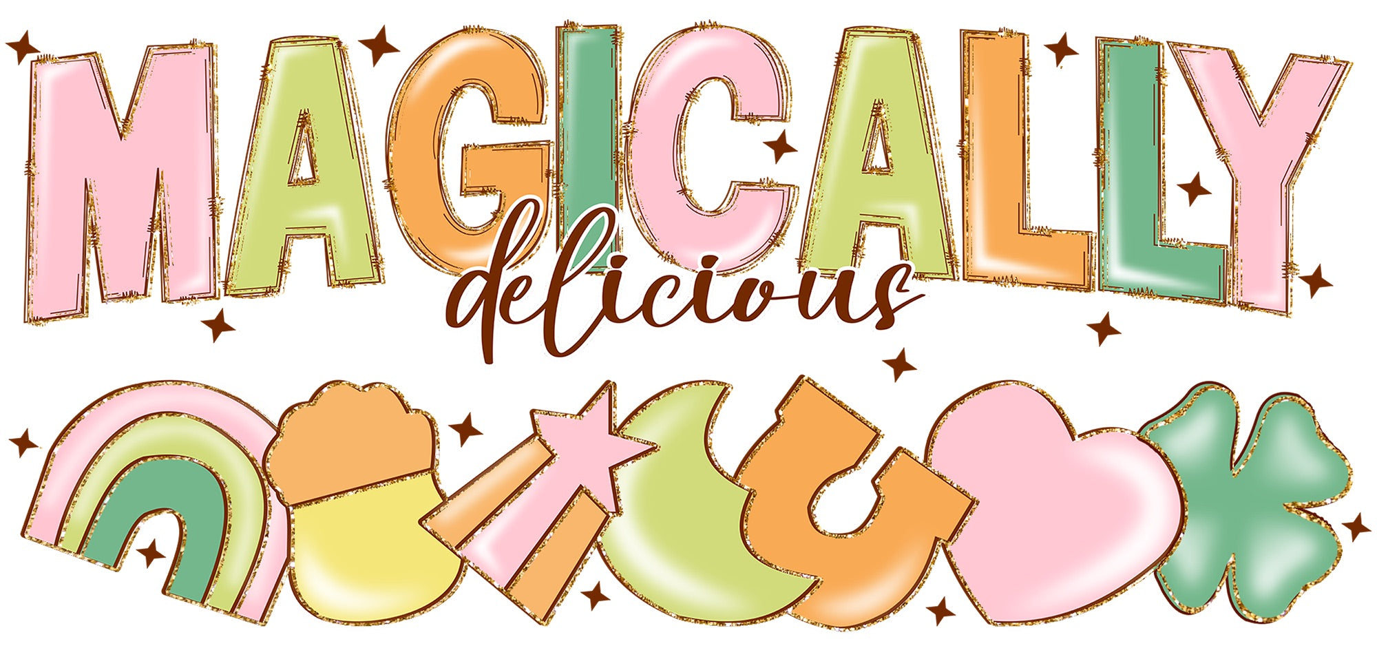 Magically Delicious St. Patrick PNG