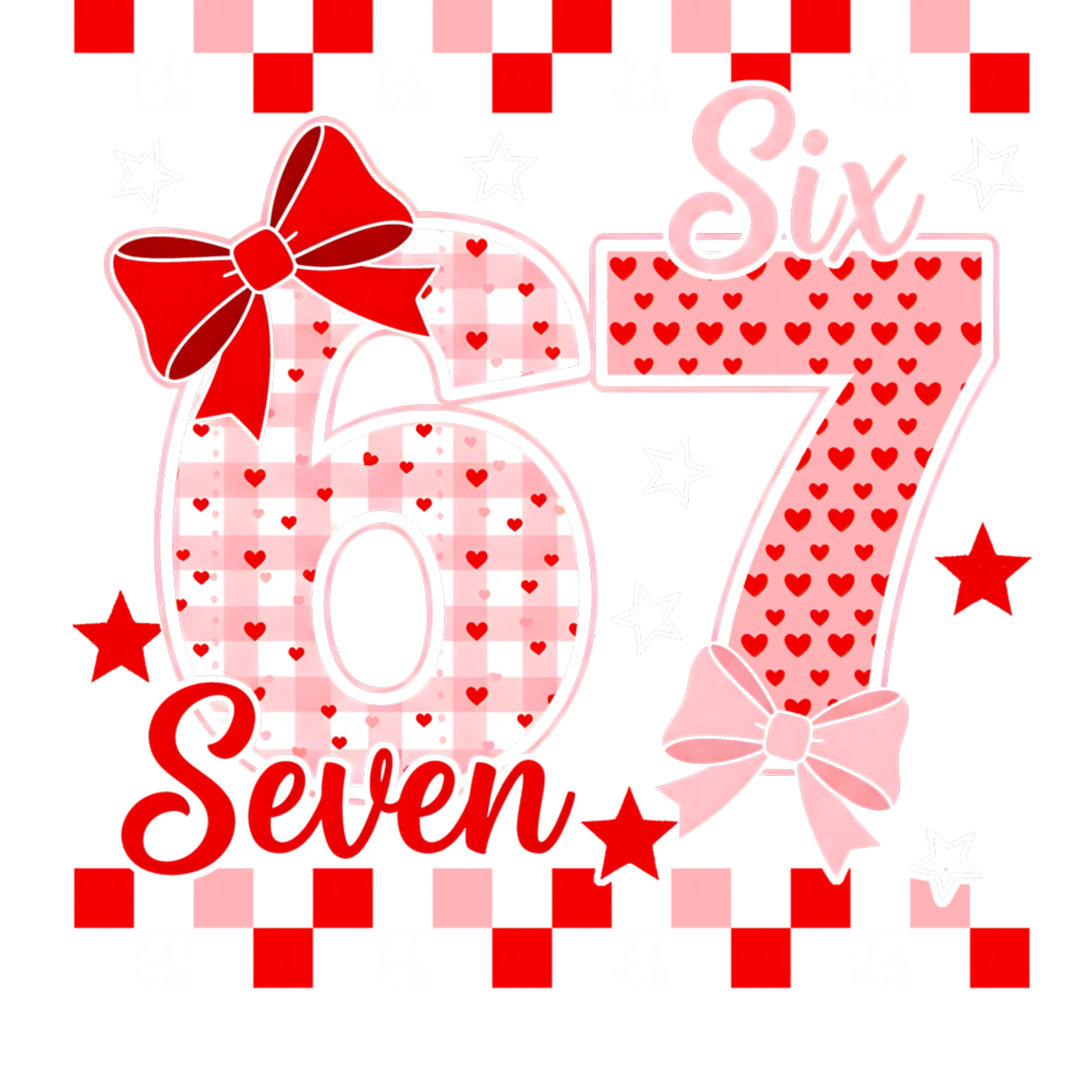 Six Seven Valentines PNG