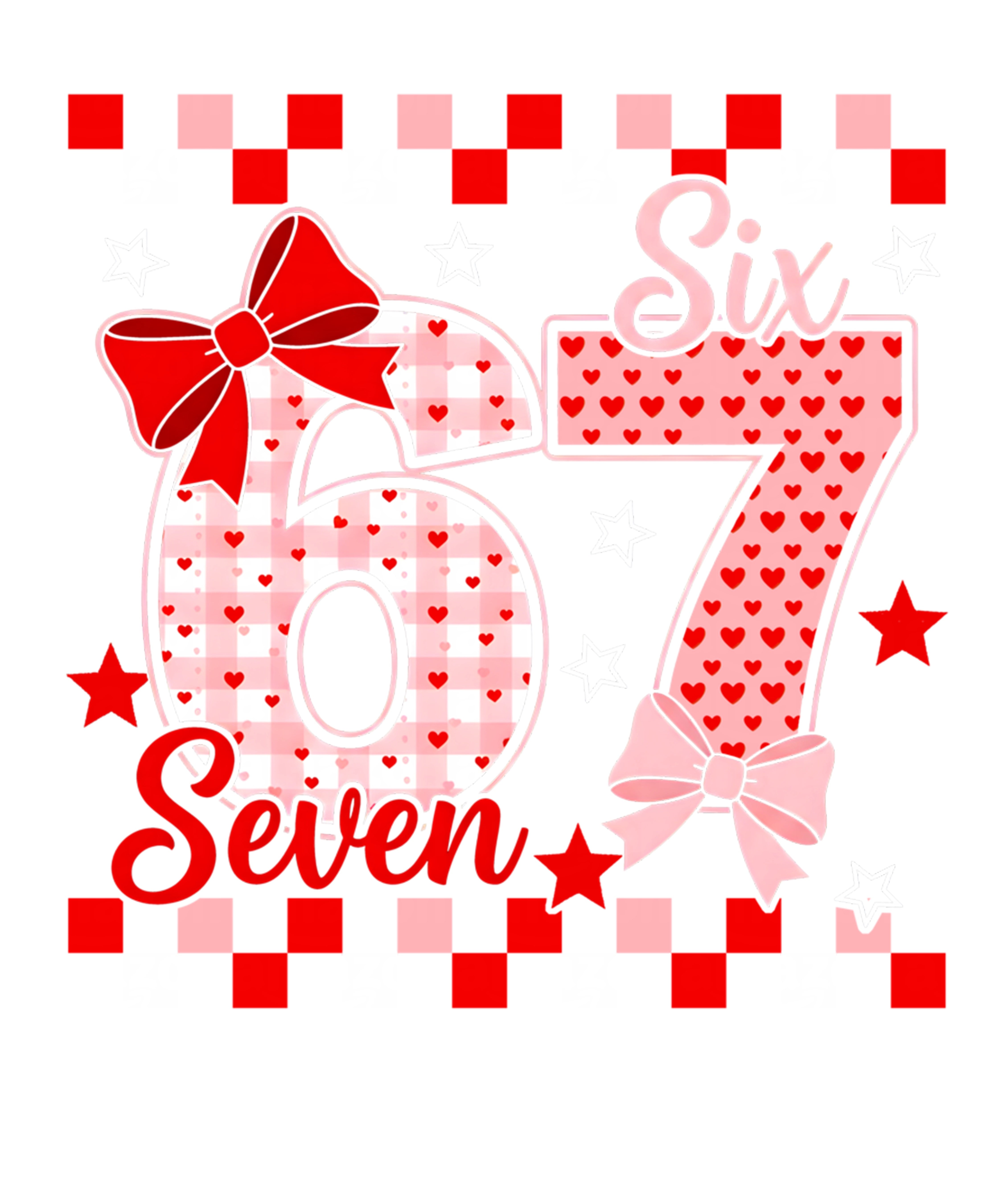 Six Seven Valentines PNG