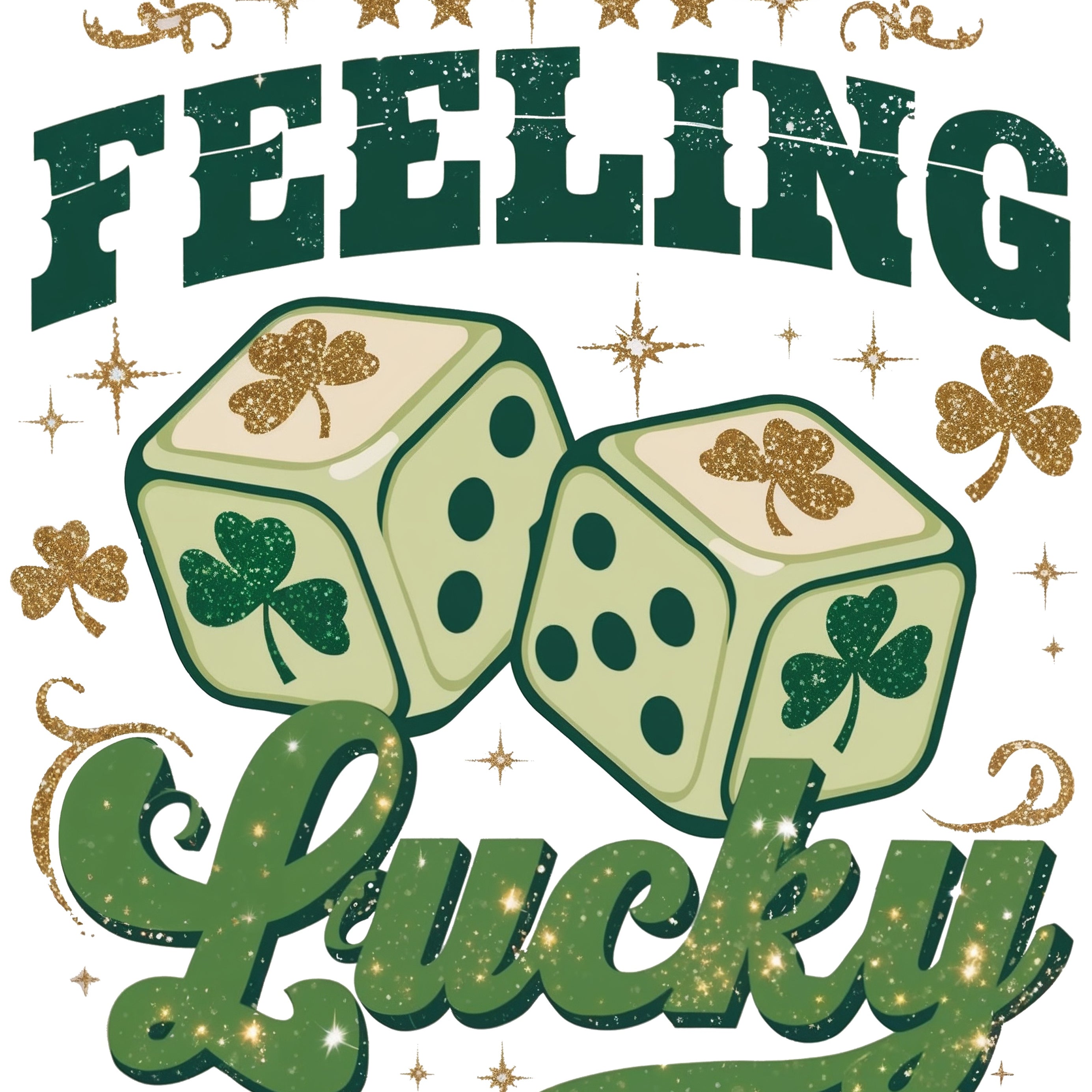 Feeling Lucky 2 St. Patrick PNG