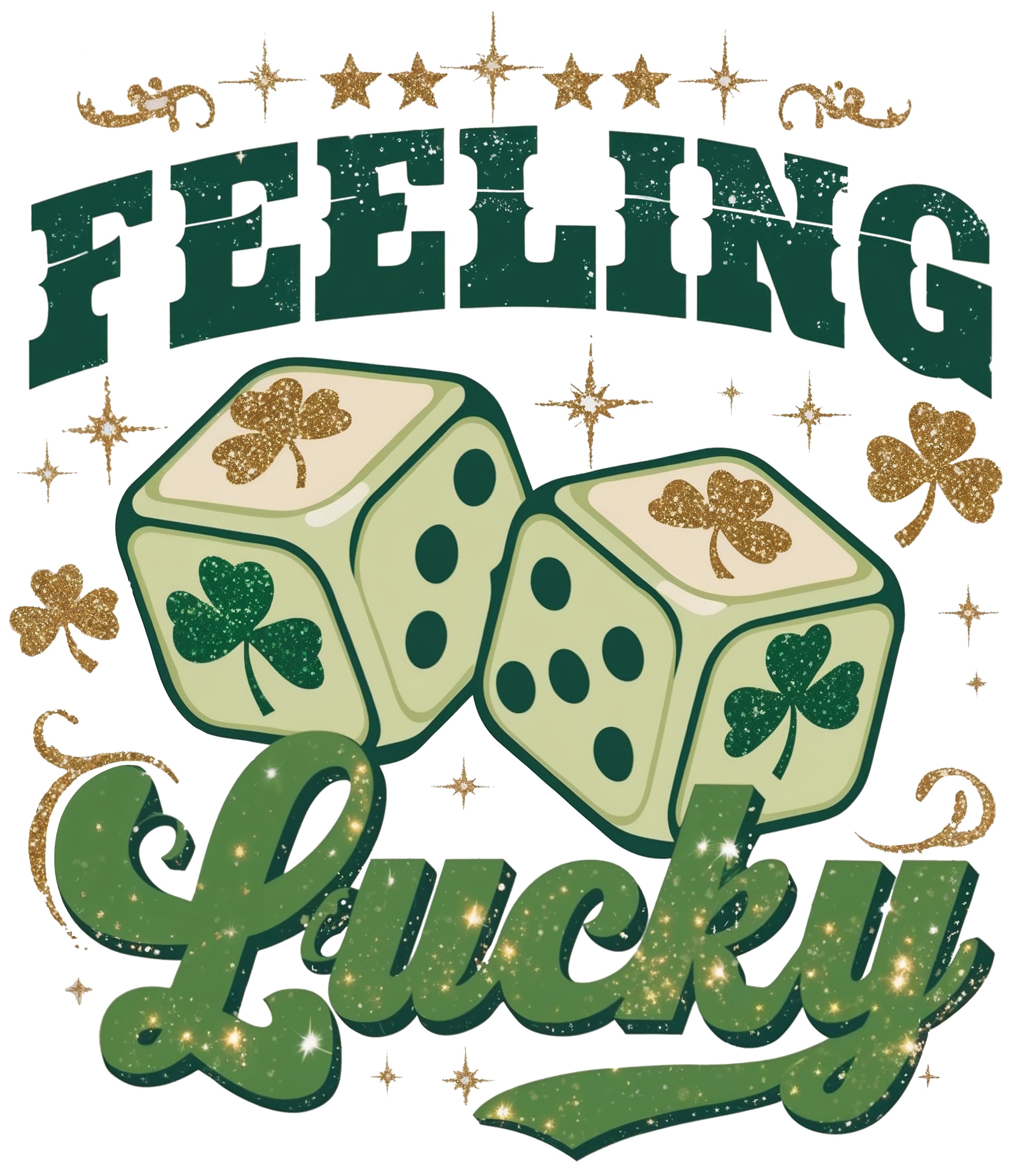 Feeling Lucky 2 St. Patrick PNG