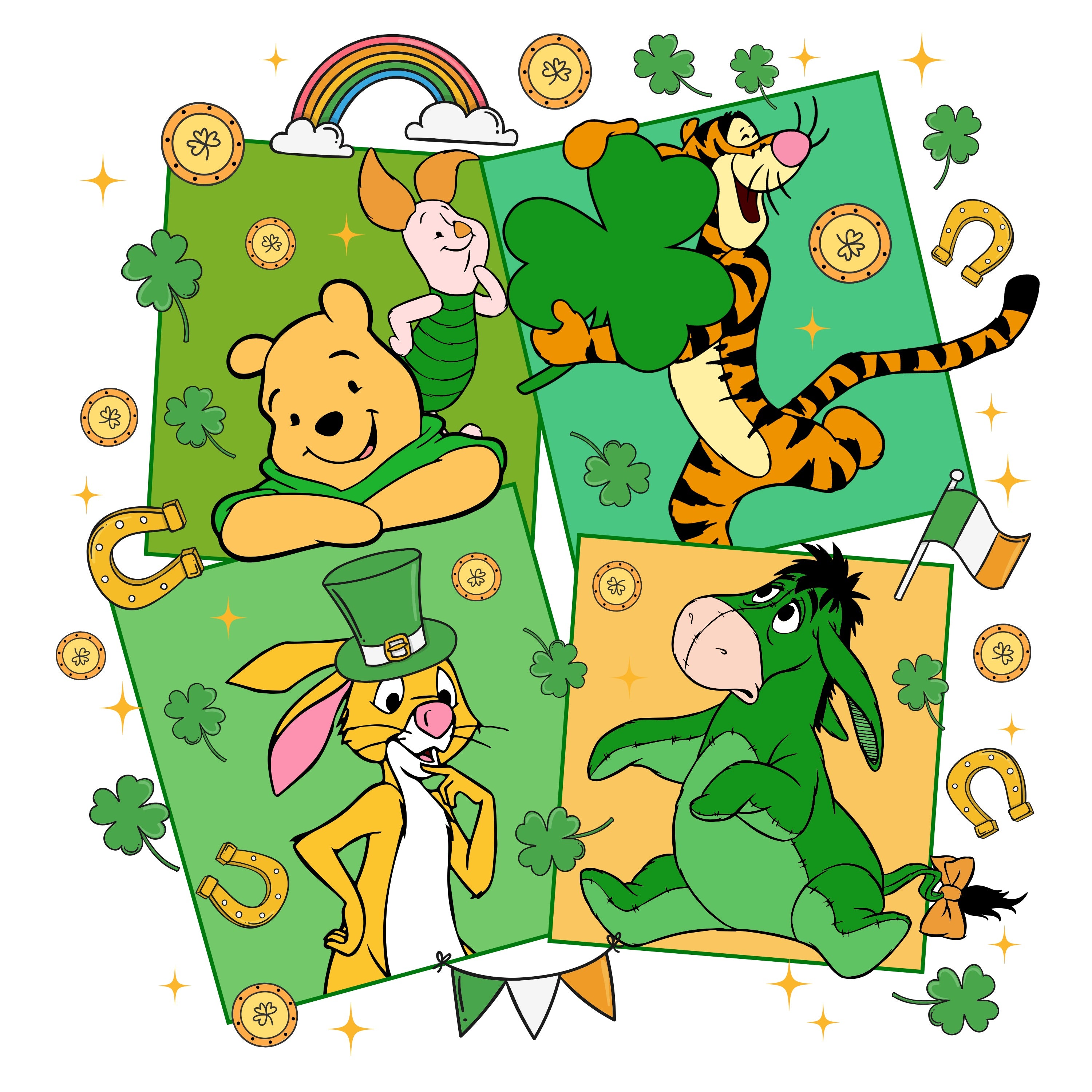 Disney Family St. Patrick PNG