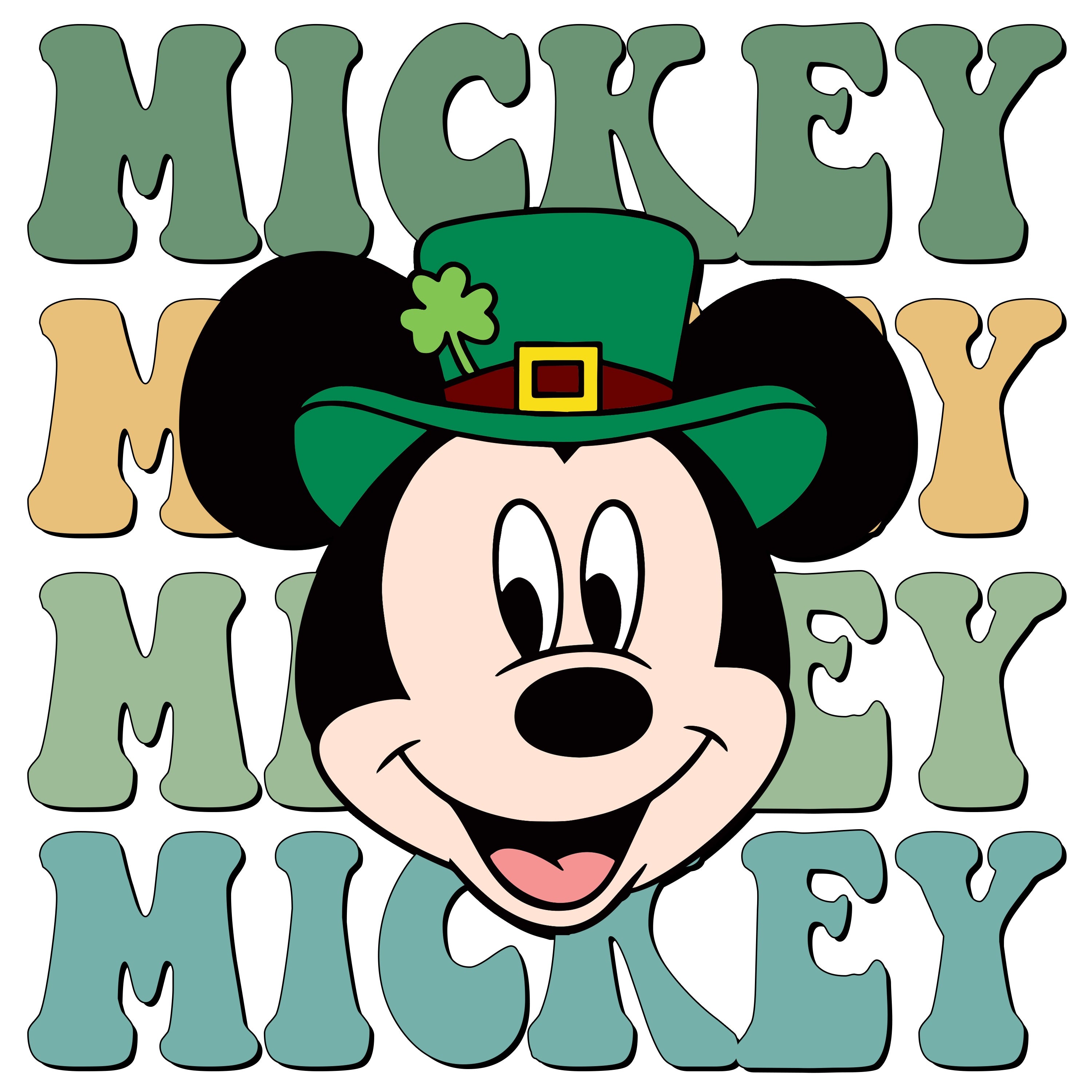 Mickey St. Patricks Day PNG