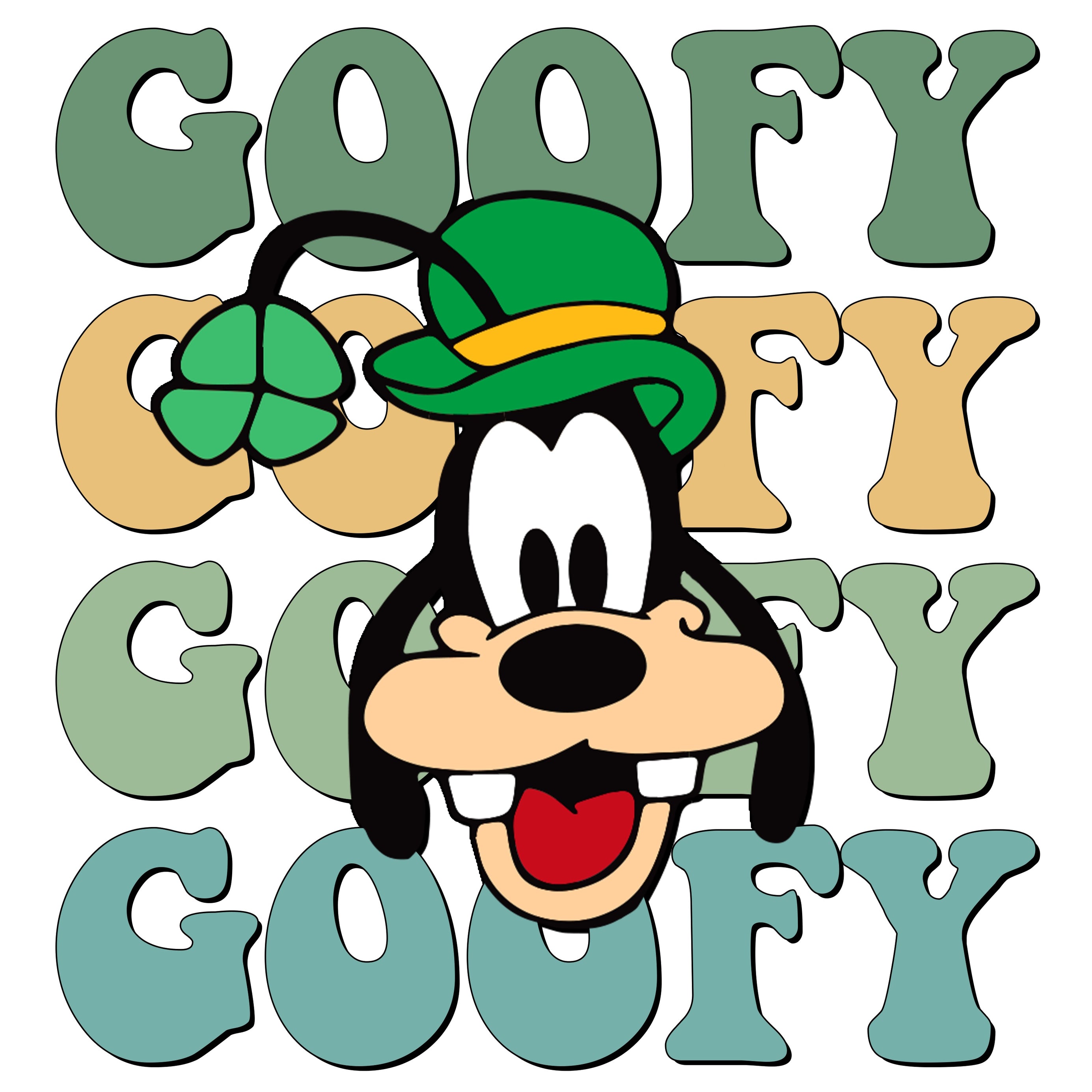 Goofy St. Patricks Day PNG