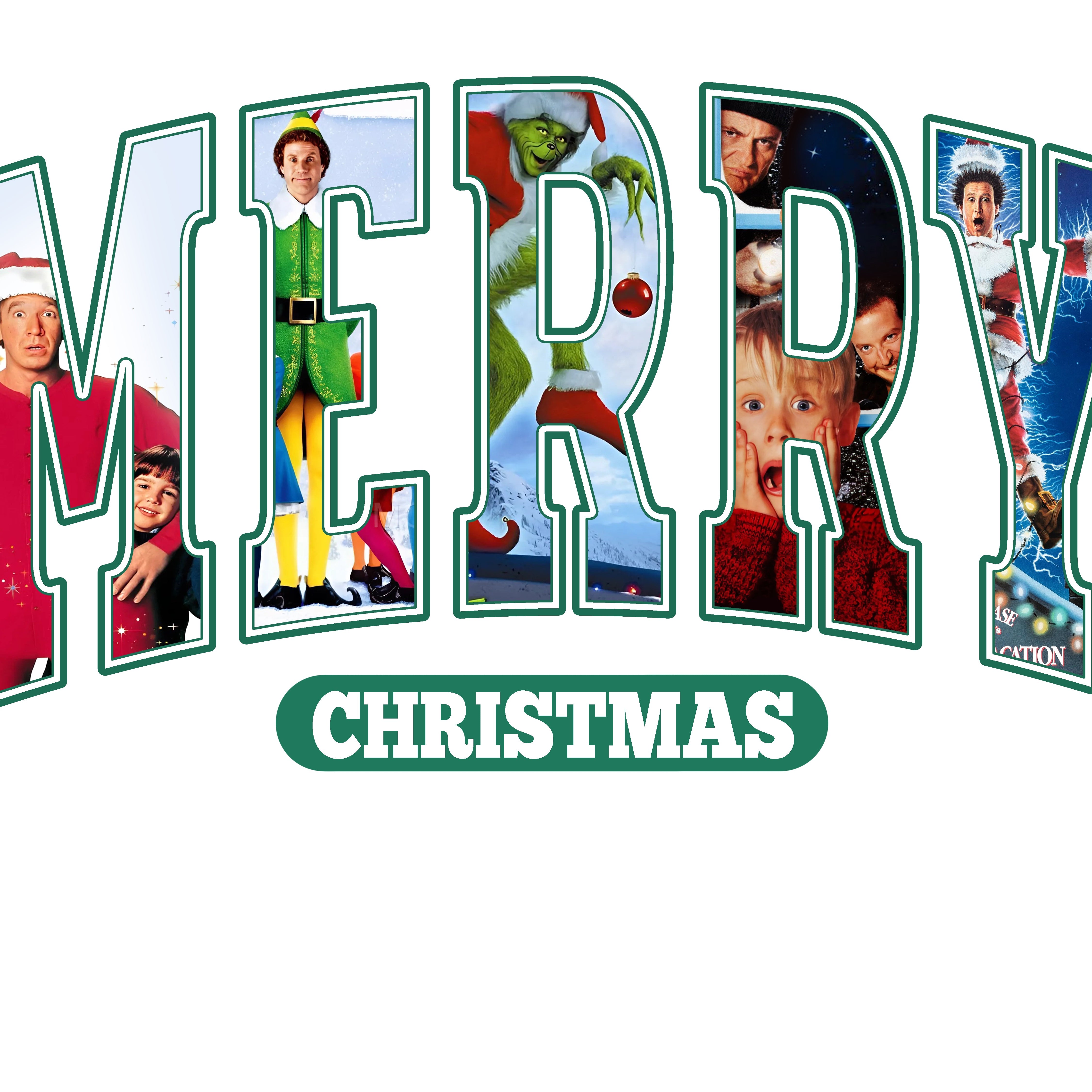 Merry Christmas Movies PNG