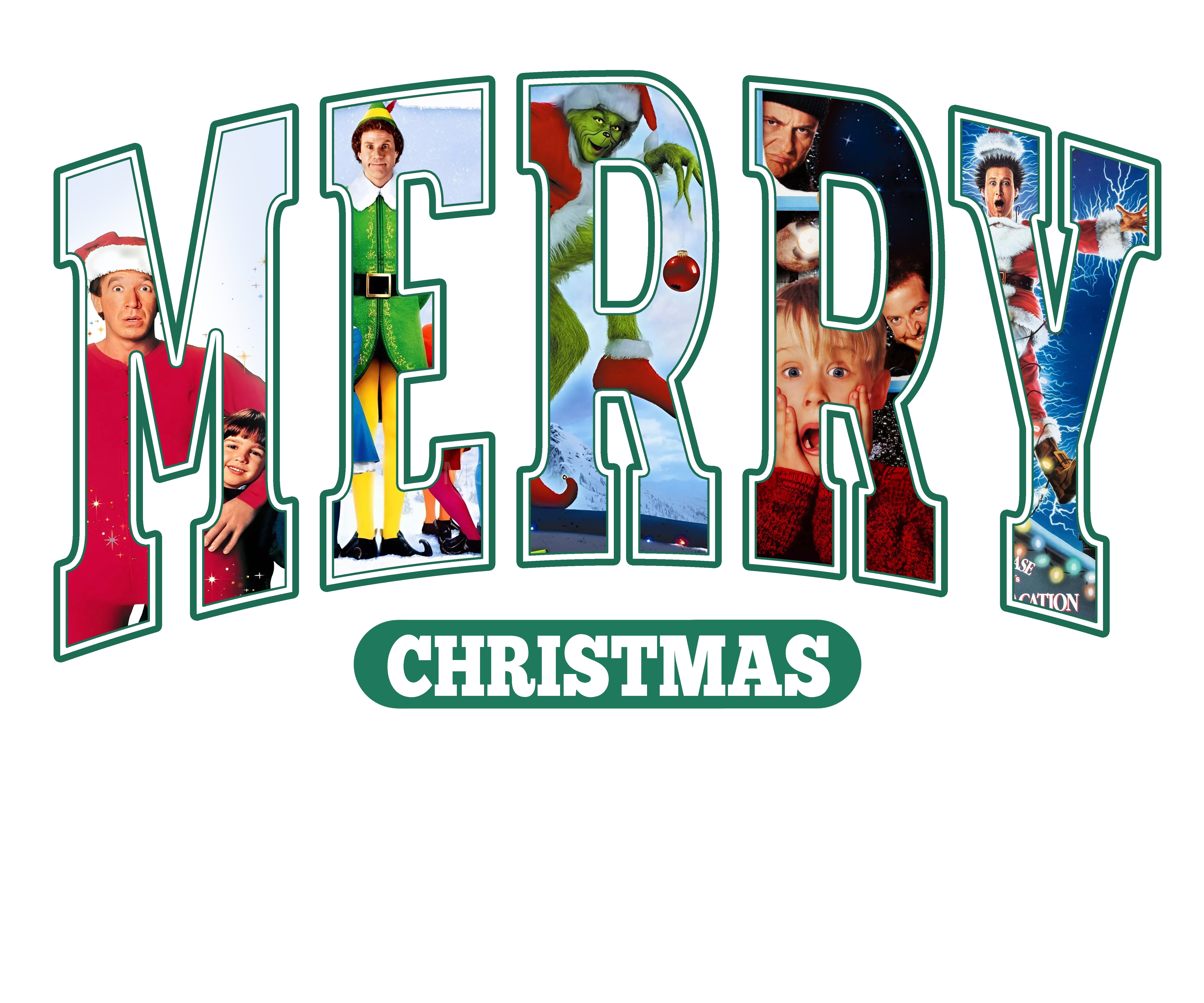 Merry Christmas Movies PNG