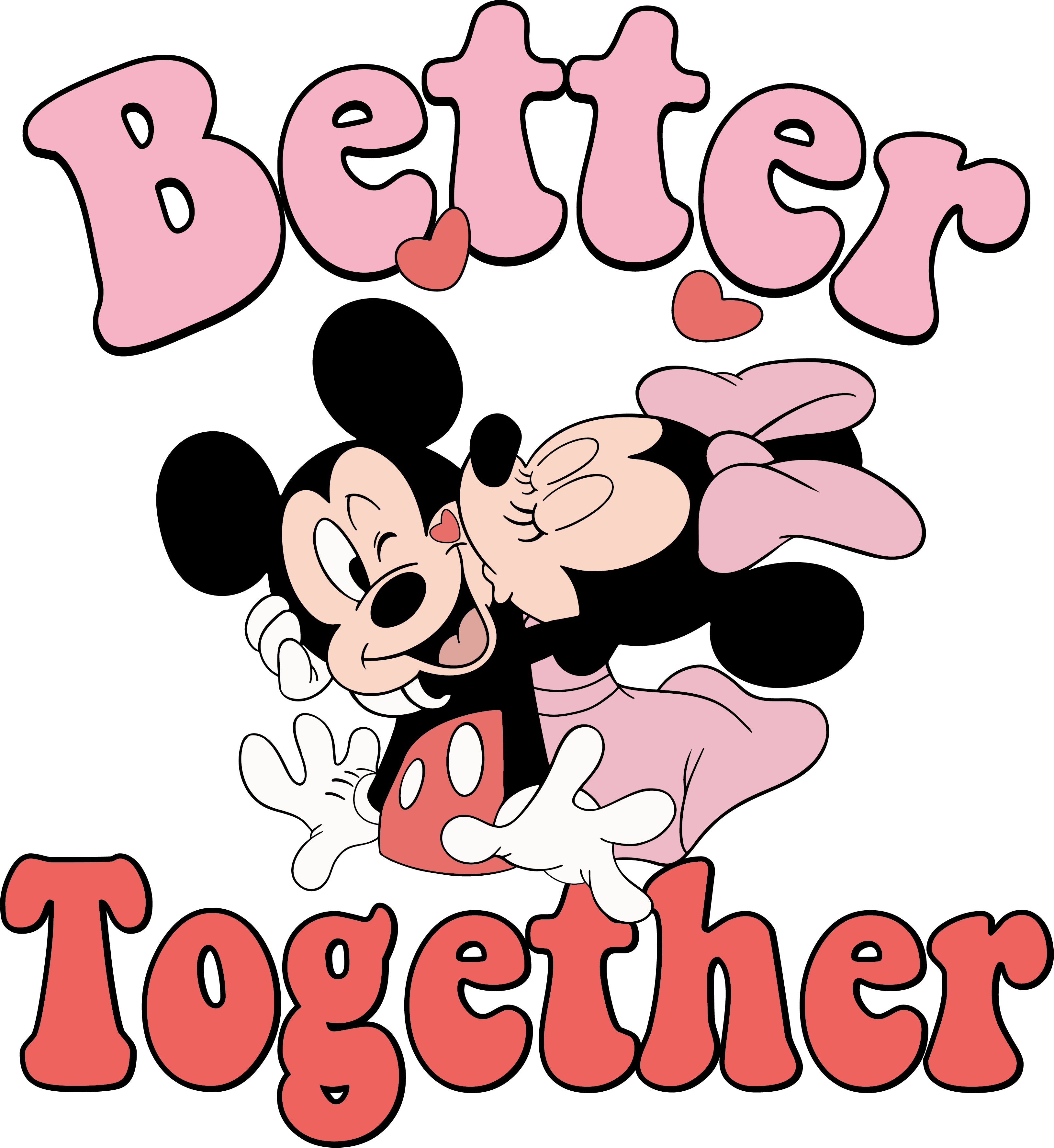Better Together Mickey Valentine 2 PNG