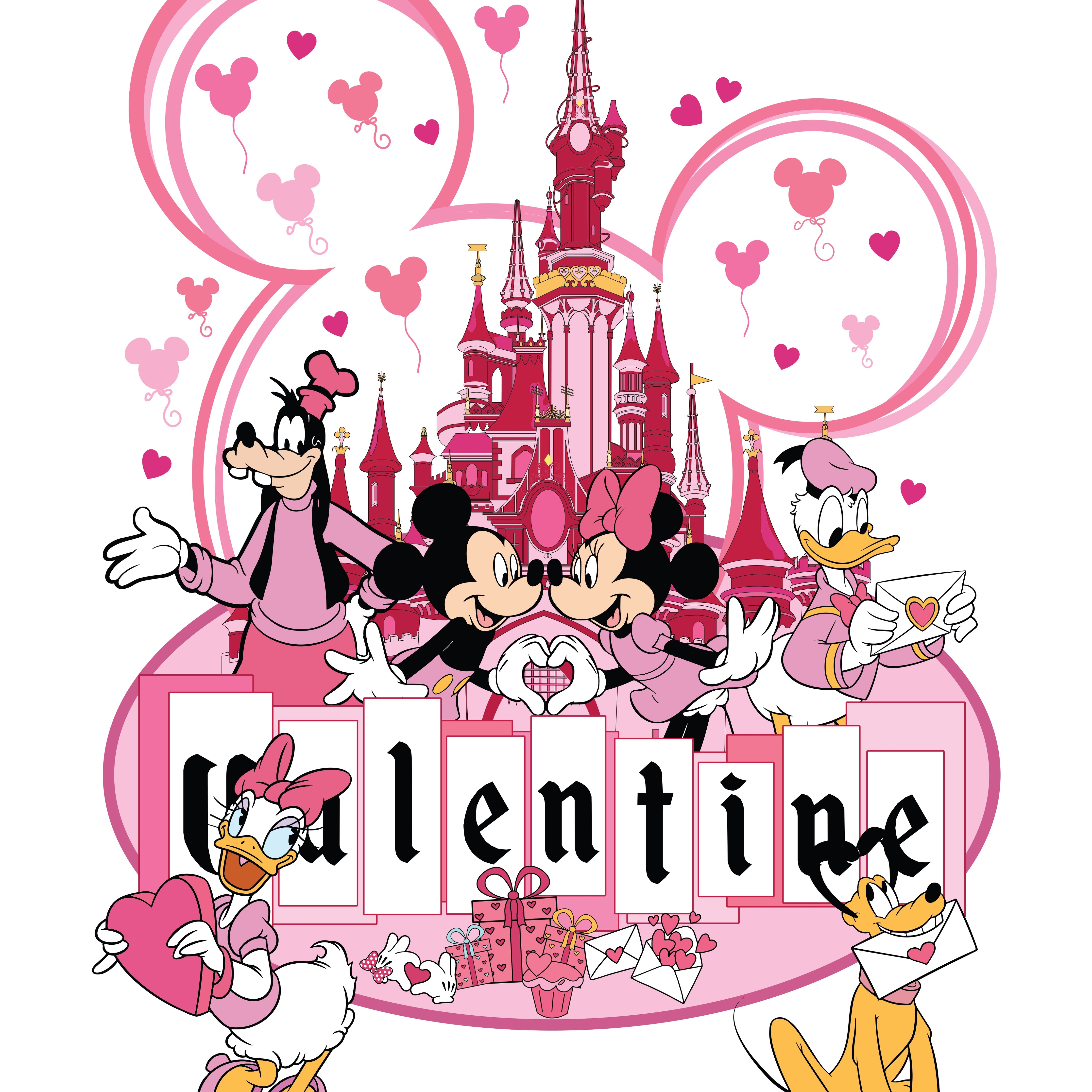 Disney Family Valentine PNG