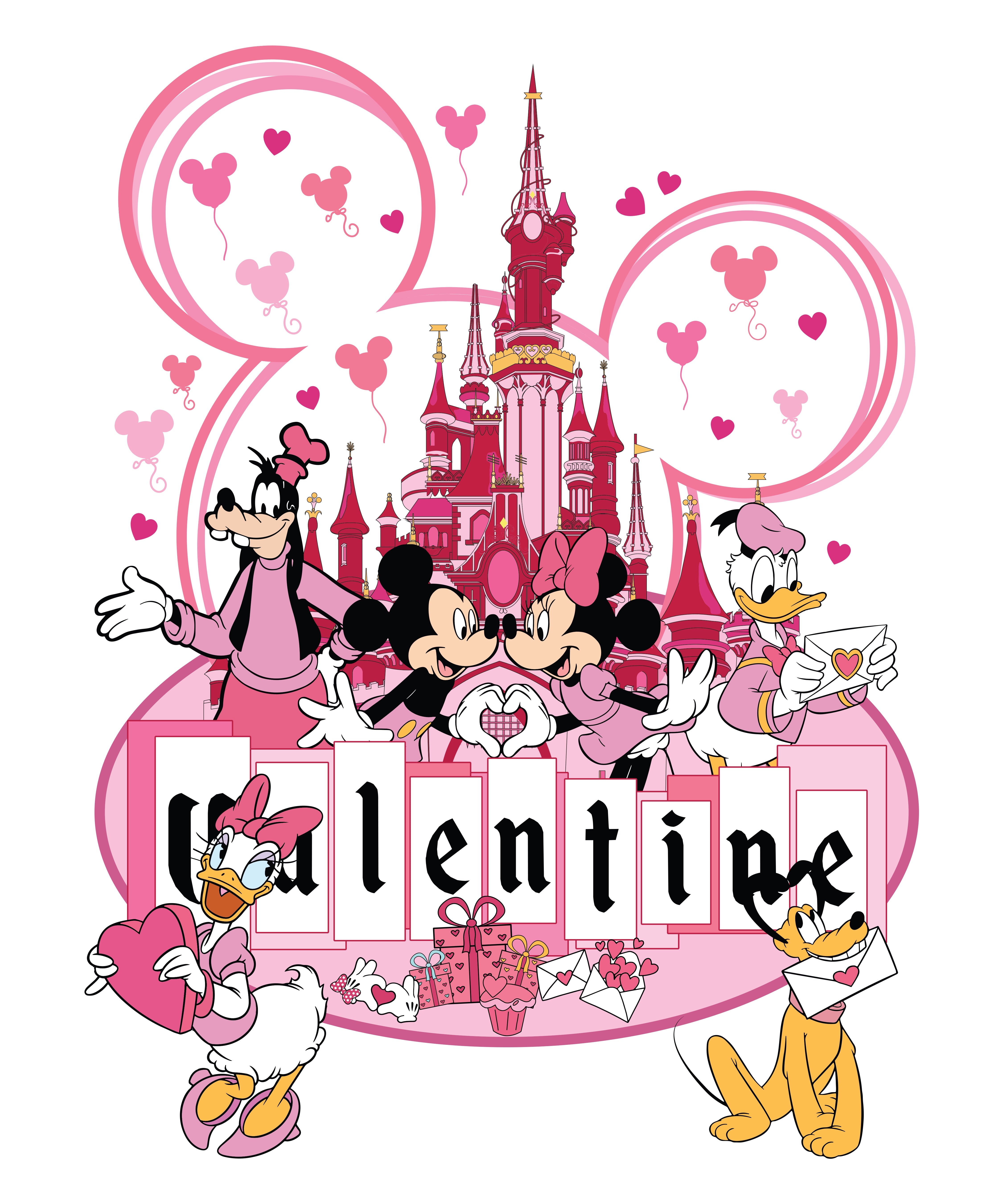 Disney Family Valentine PNG