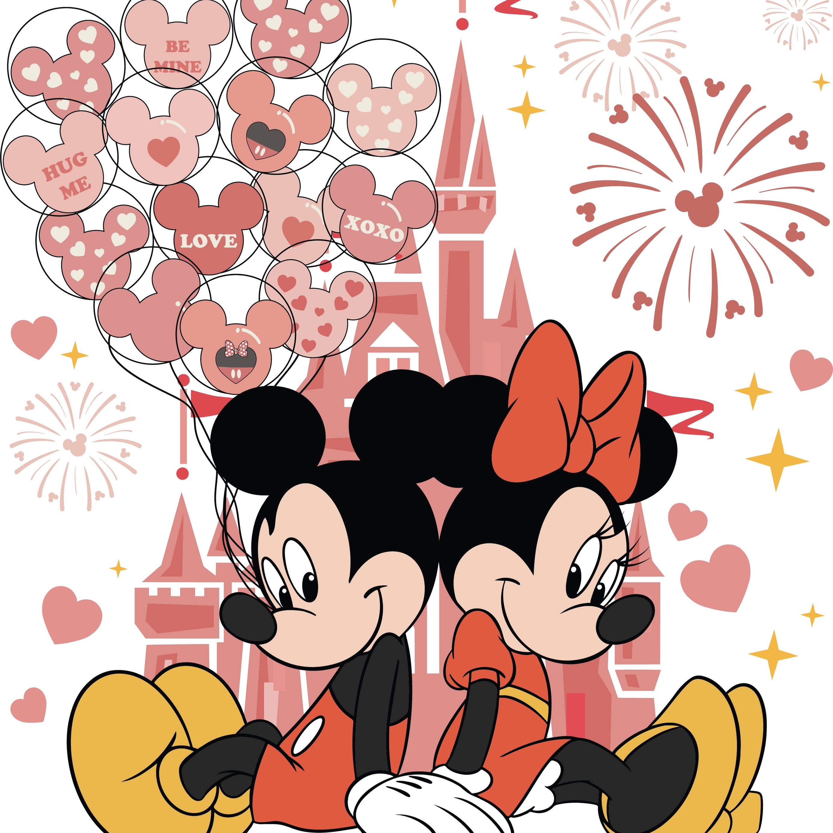 Disneyland Mickey's Valentines Day PNG