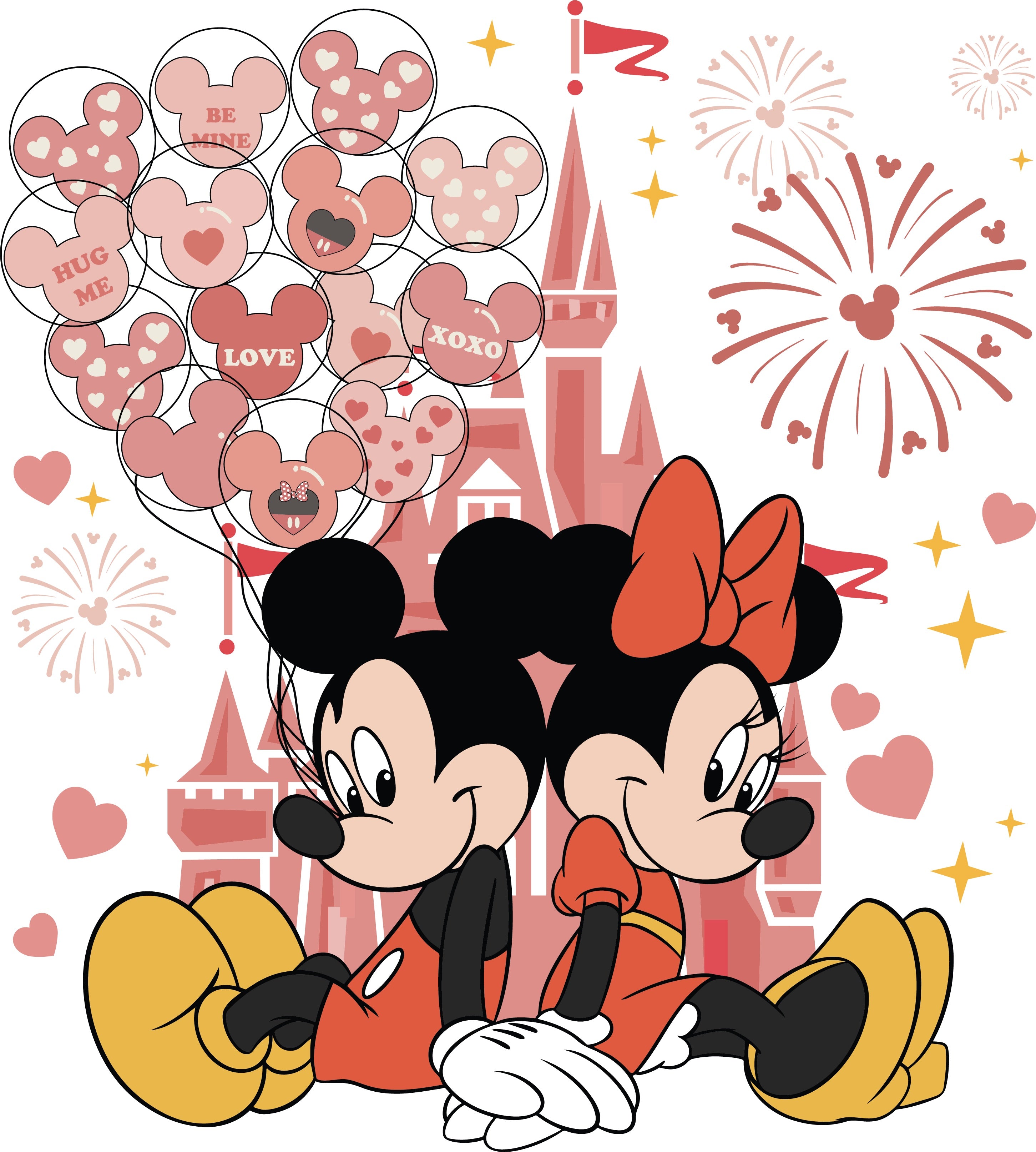 Disneyland Mickey's Valentines Day PNG