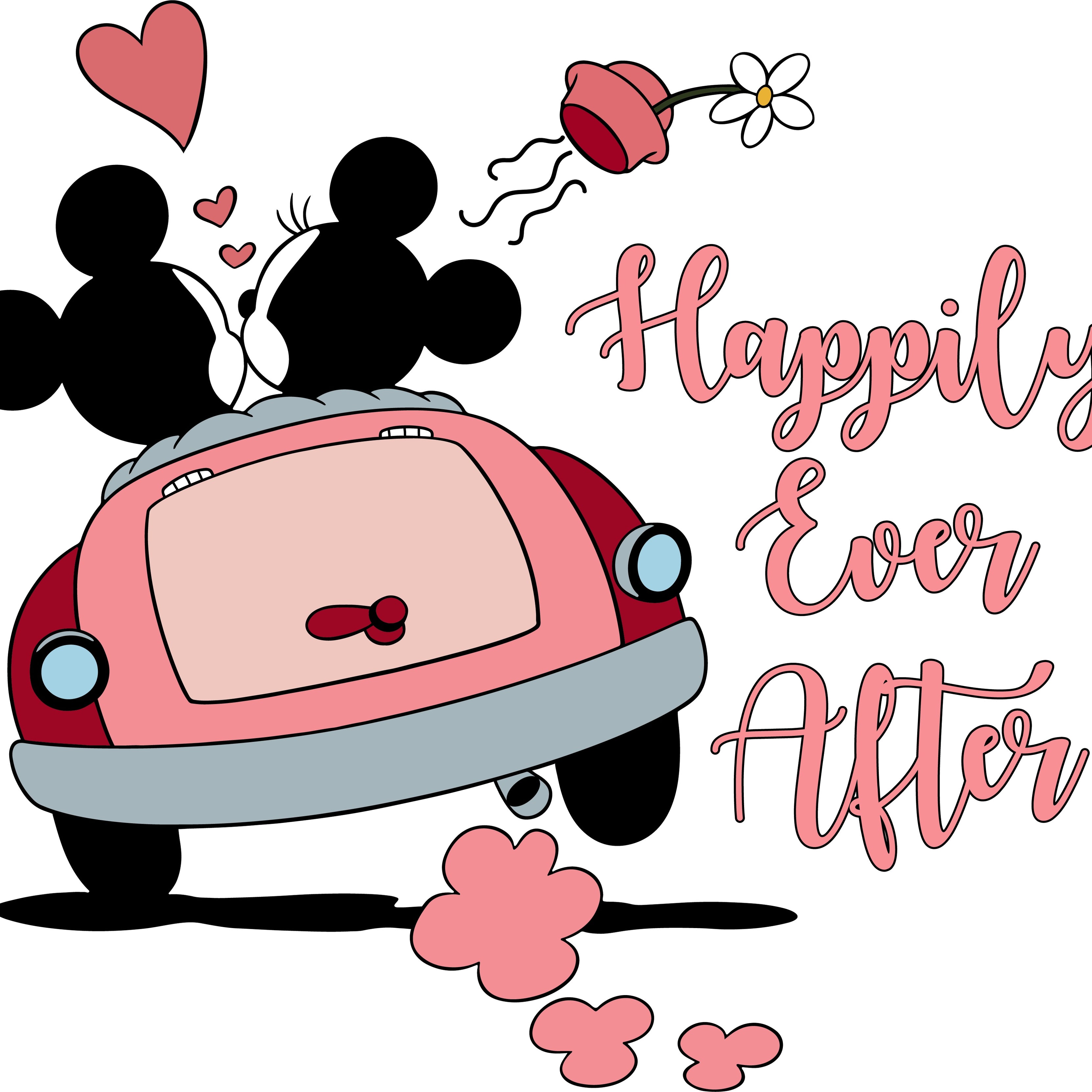 Happily Ever After Mickey Valentine PNG