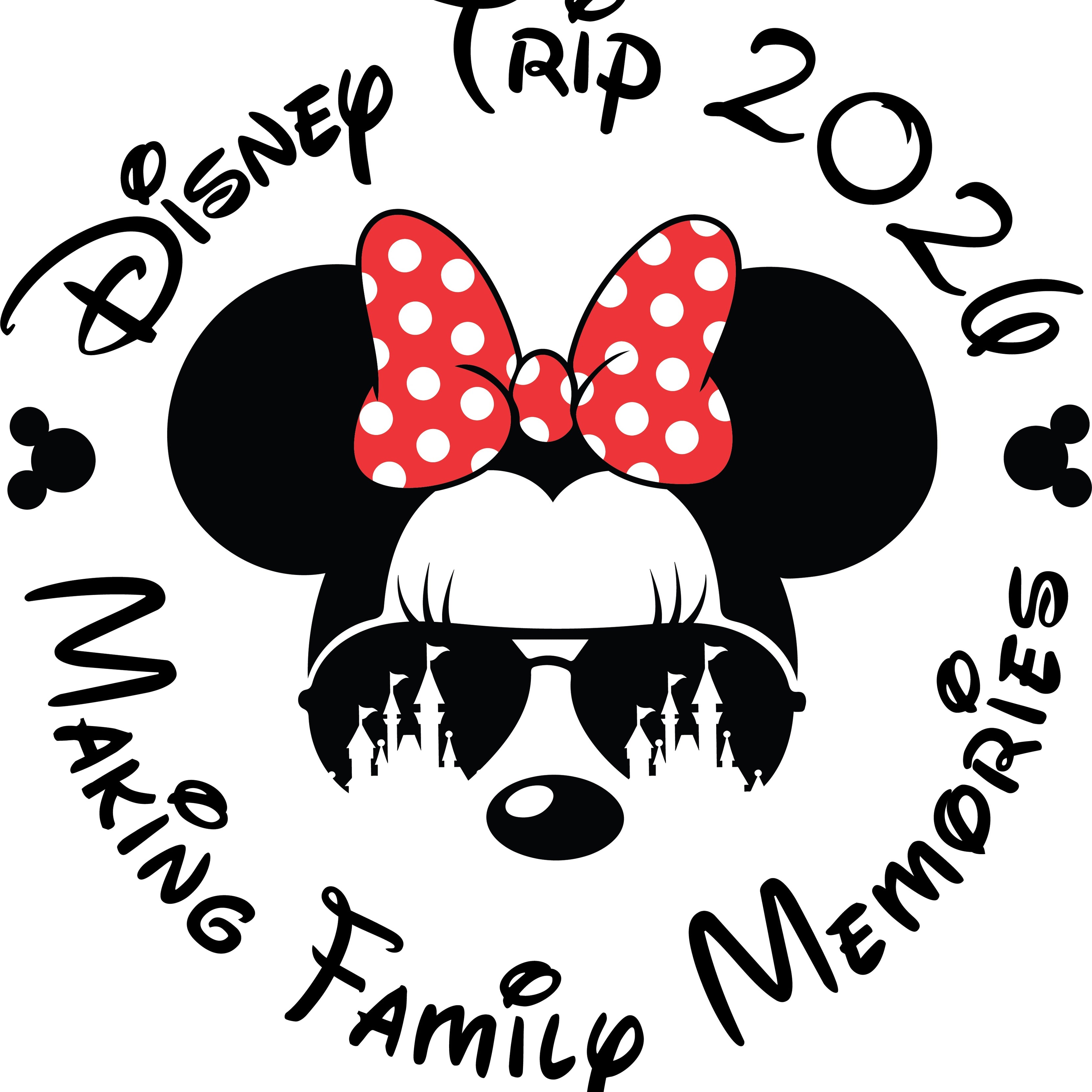 Disney Trip 2026 Making Family Memories 2 PNG