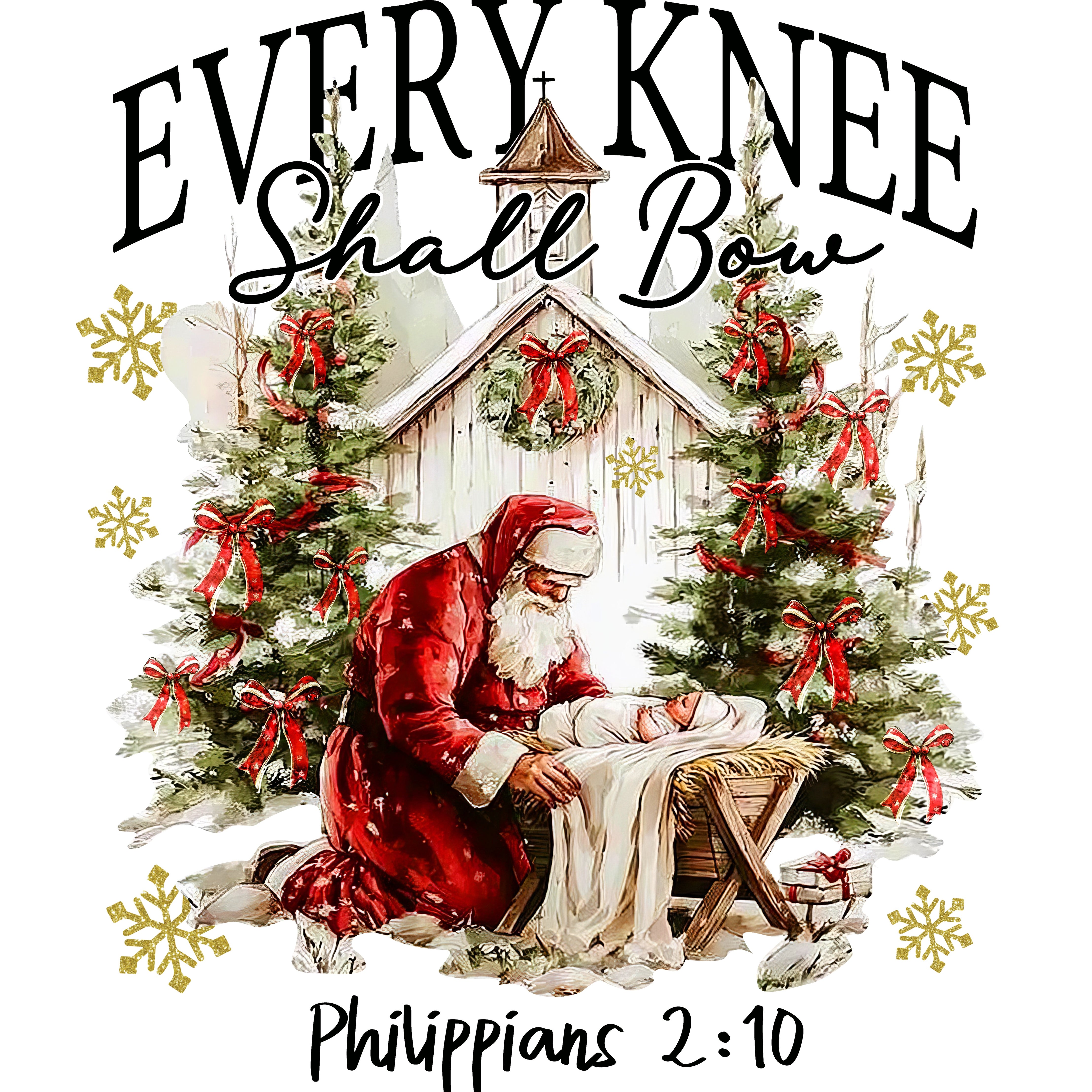 Every Knee Shall Bow PNG