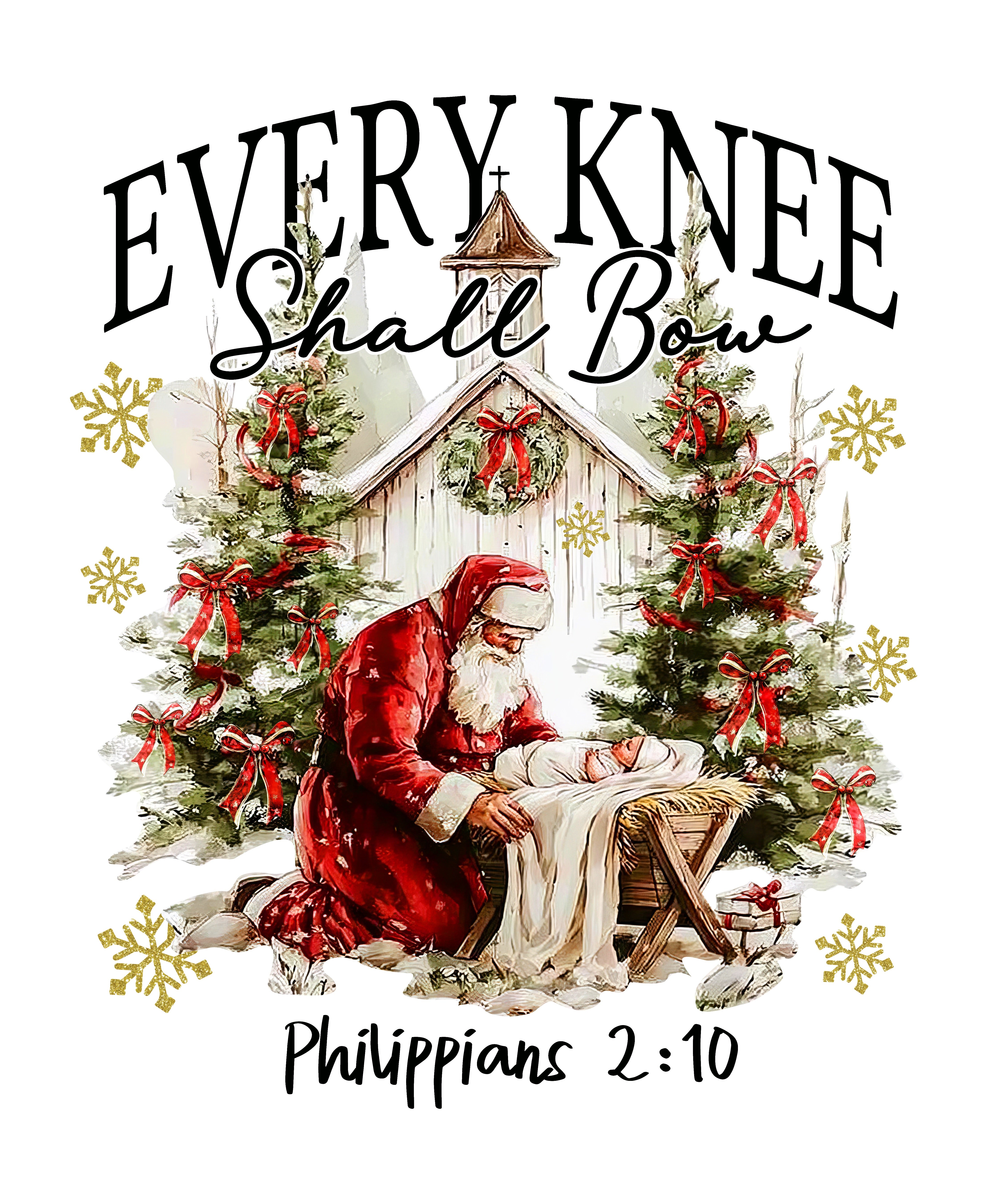 Every Knee Shall Bow PNG