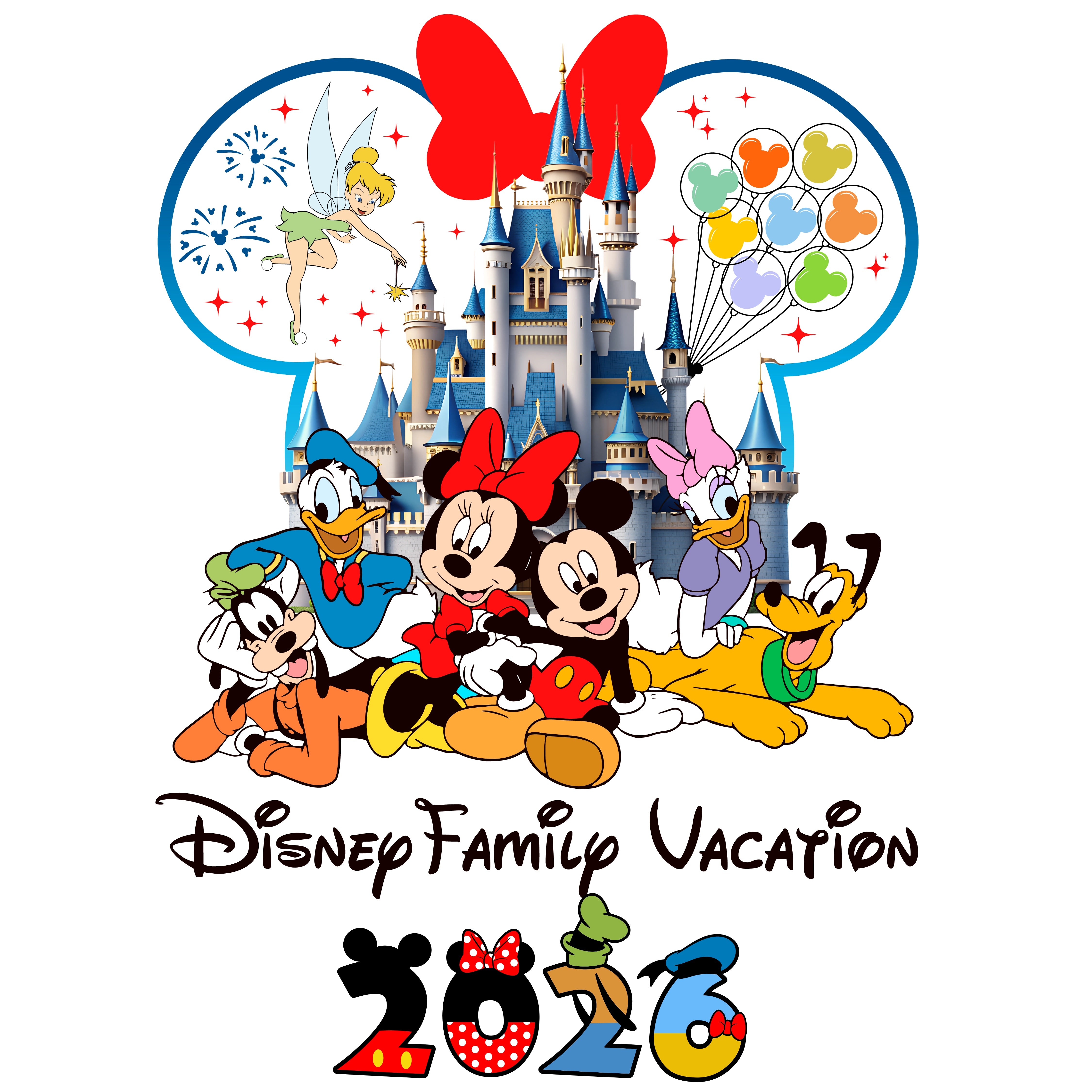 Disney Family Vacation 2026 2 PNG