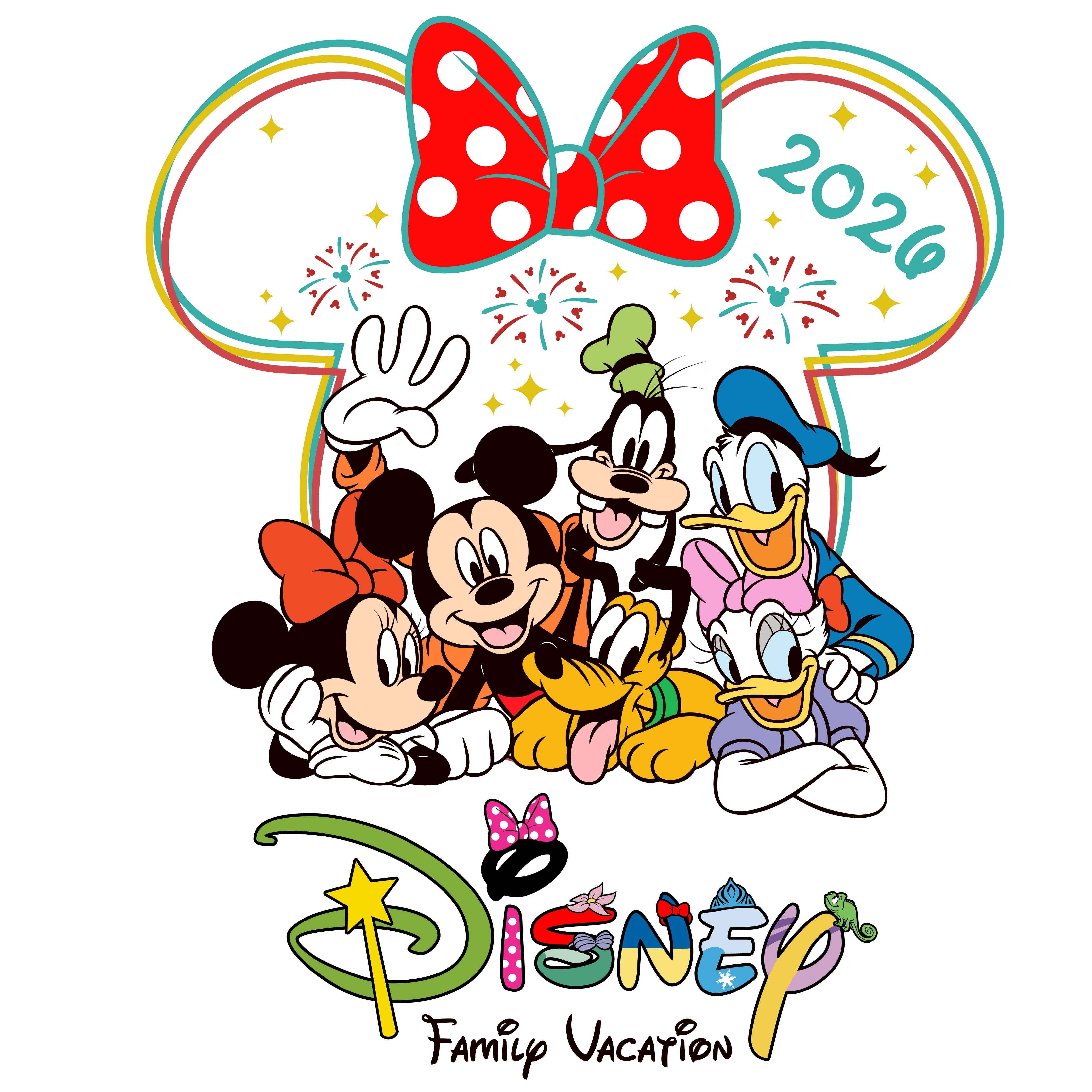 Disney Family Vacation 2026 3 PNG