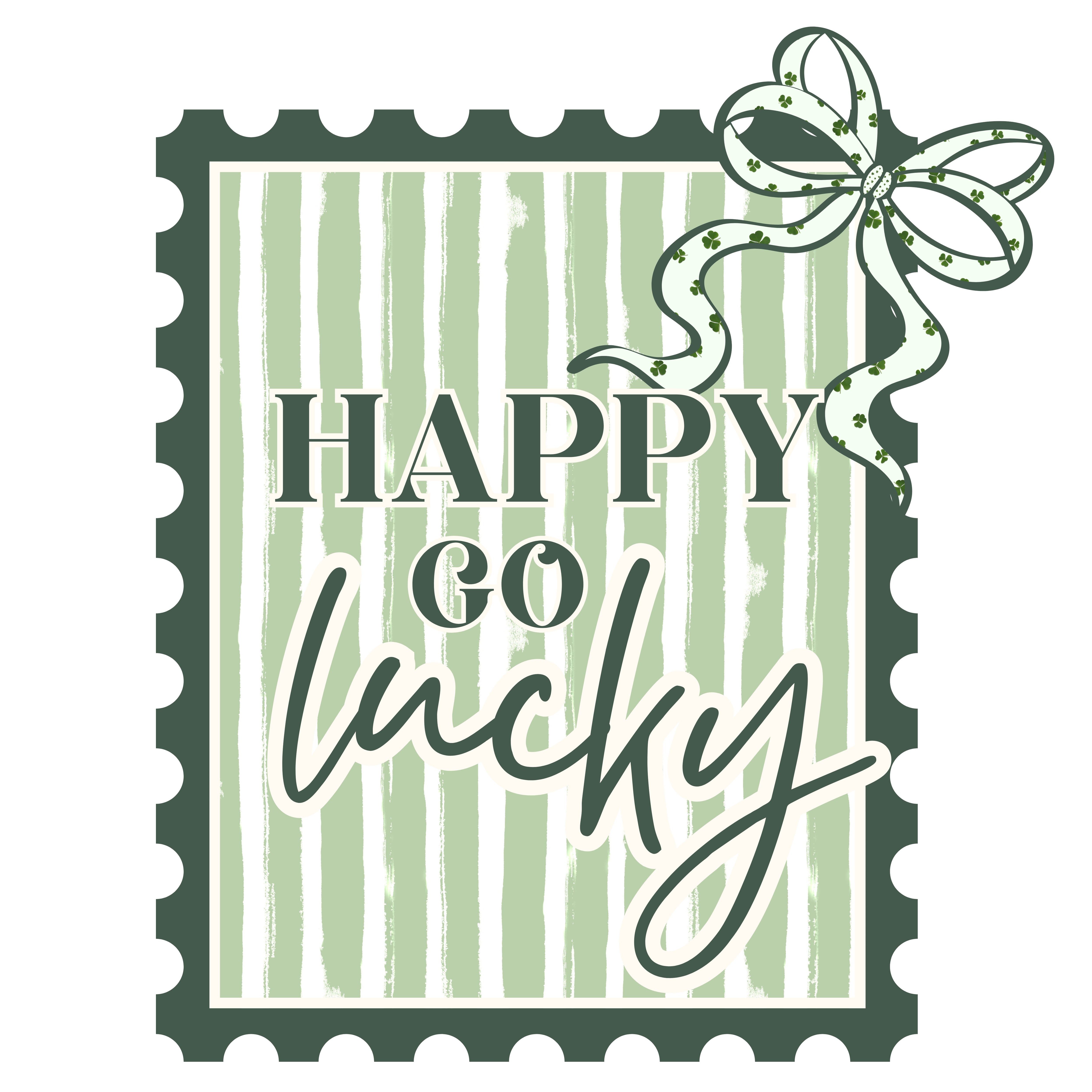 Happy Go Lucky St. Patricks Day PNG