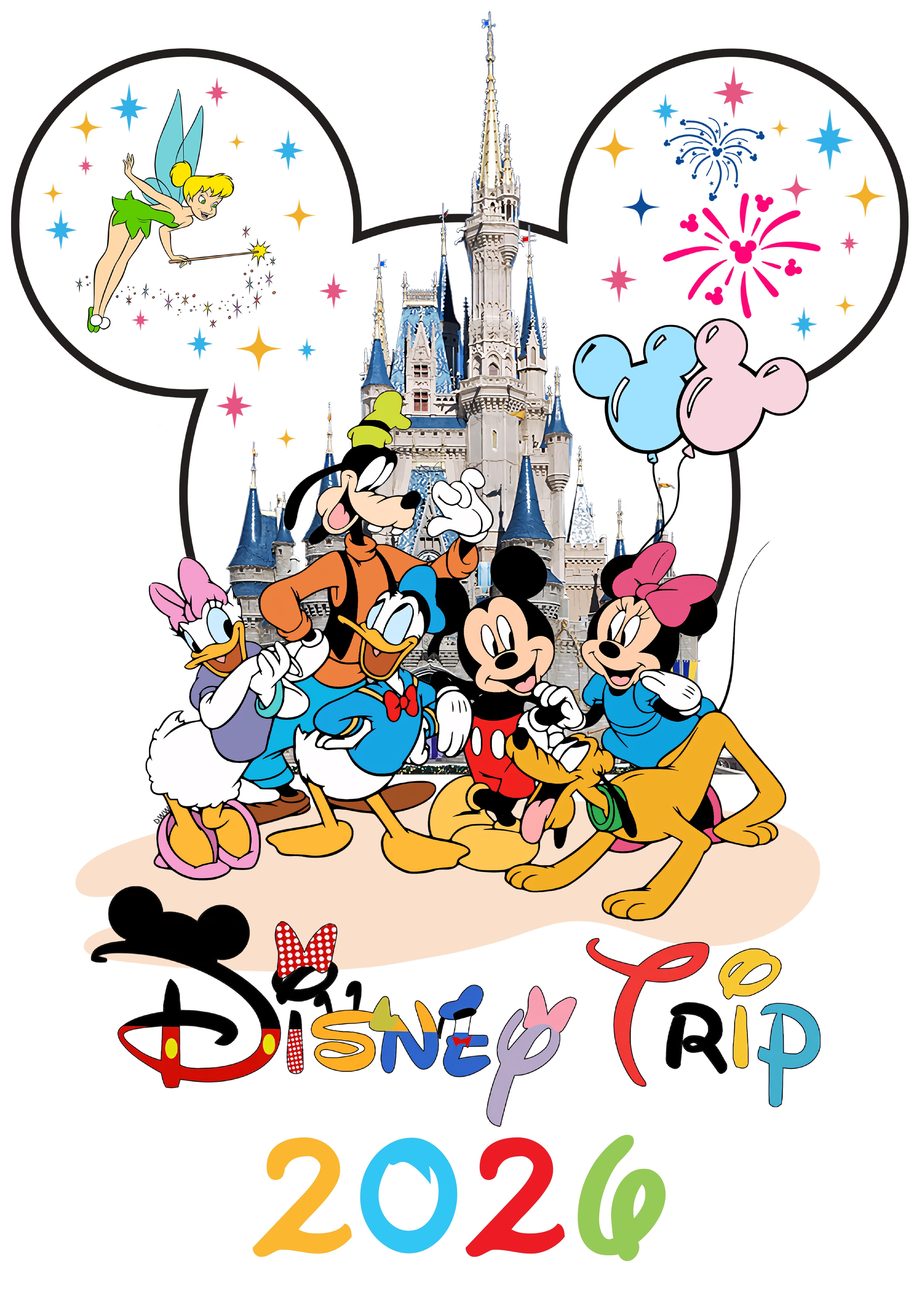 Mickey Disney Trip 2026 PNG
