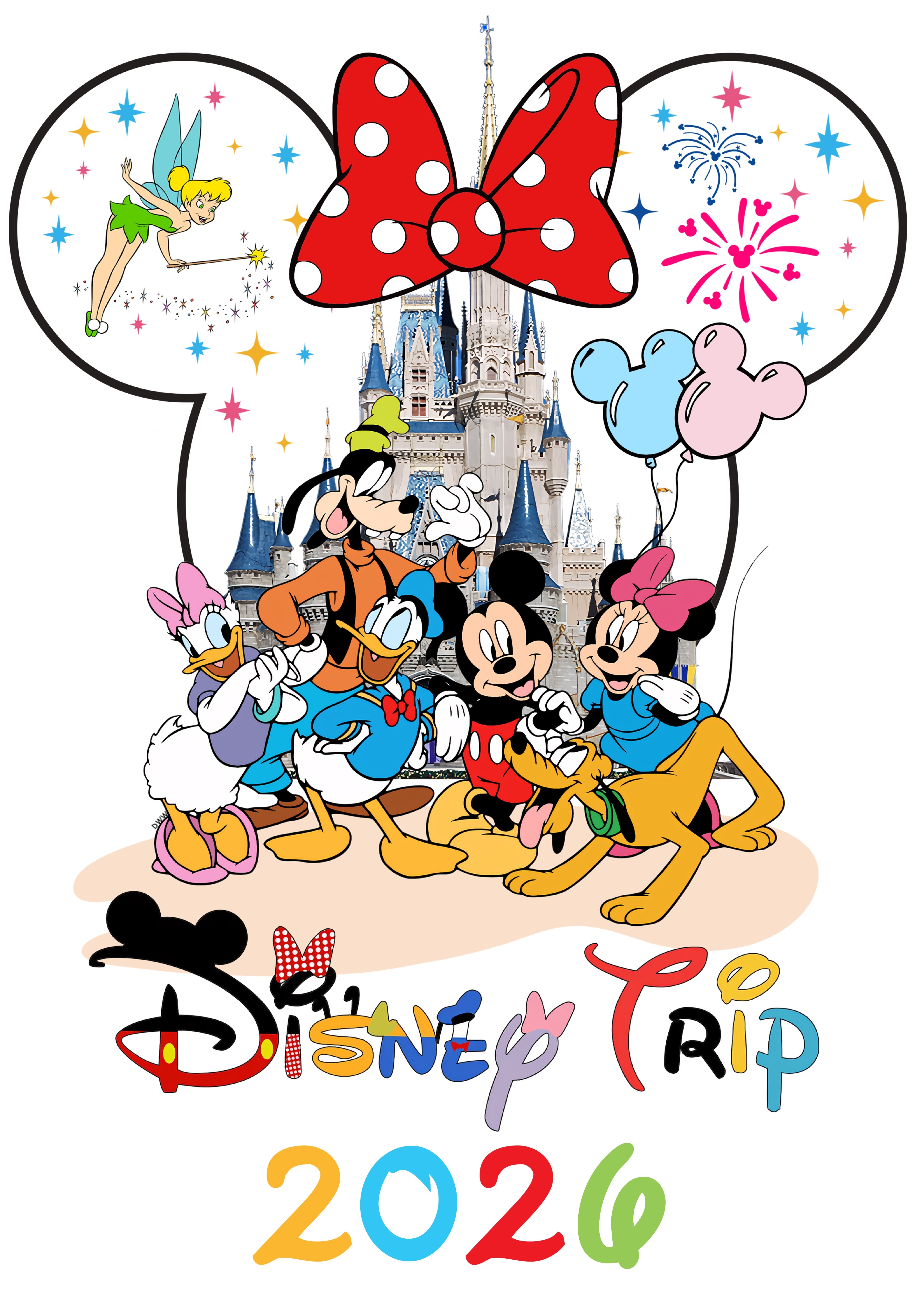 Mickey Disney Trip 2026 PNG