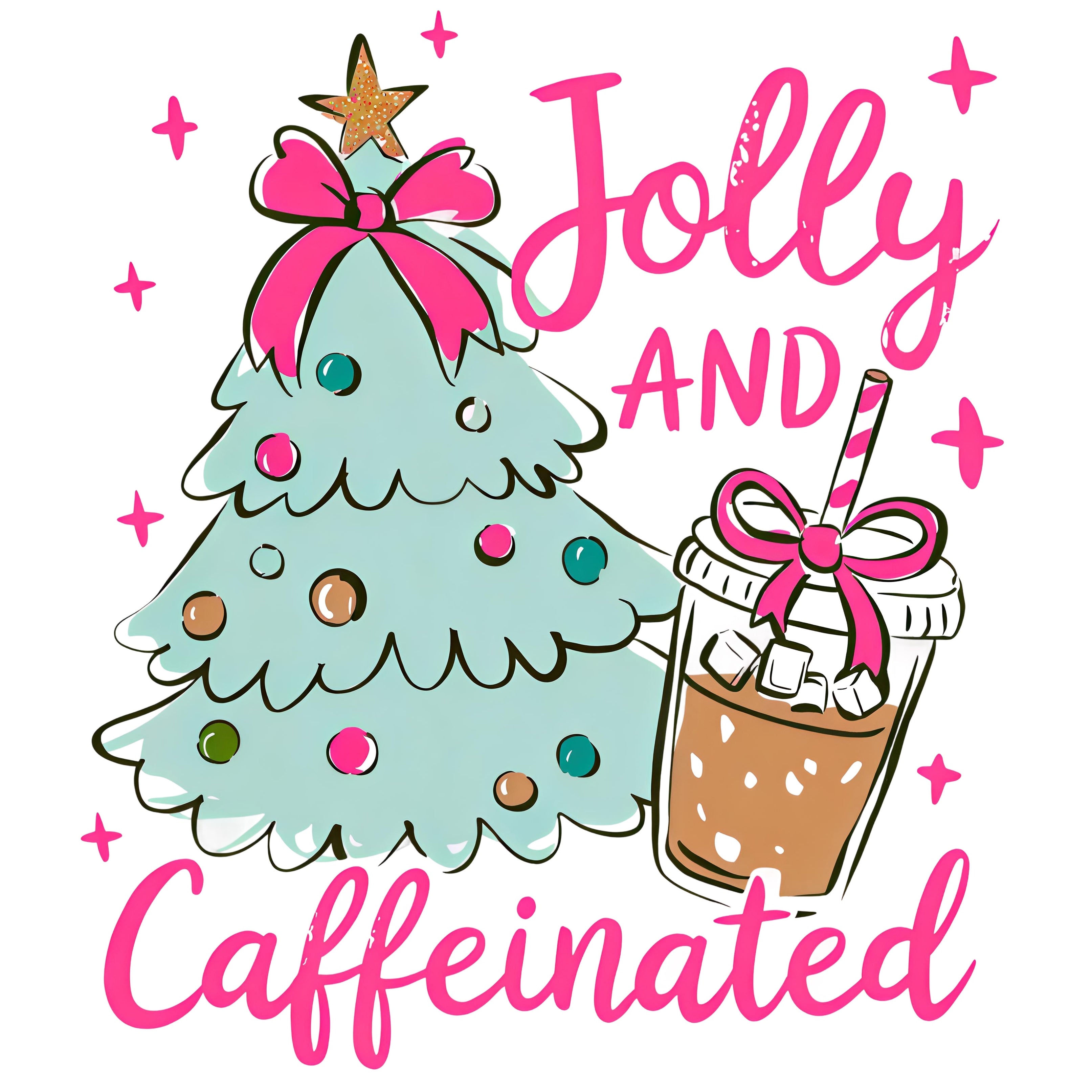 To Be Jolly and Caffeinated PNG