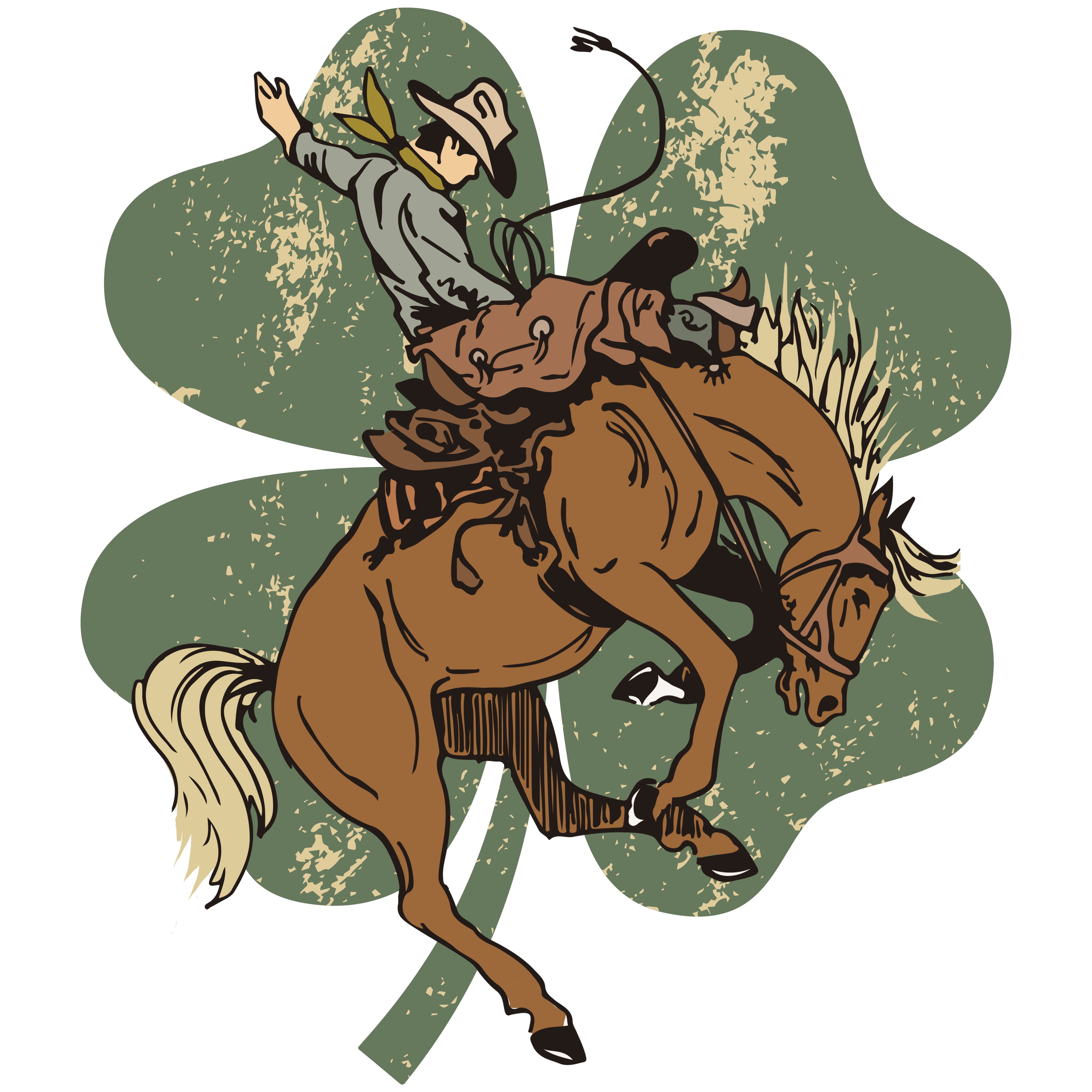 Western Lucky St. Patricks Day PNG