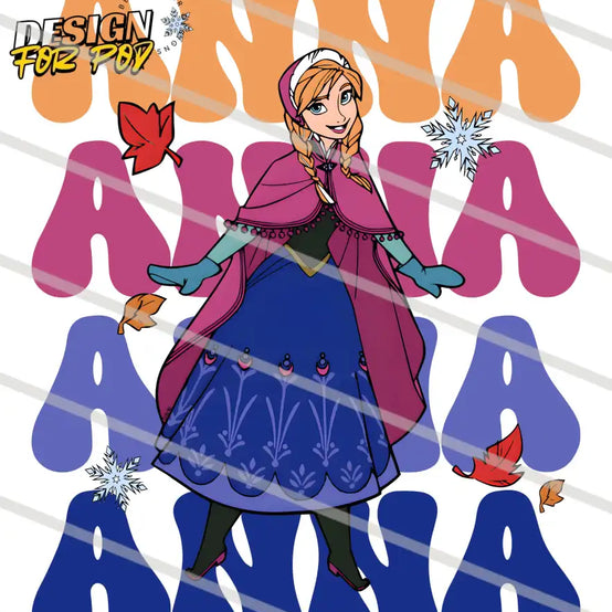 Anna Disney PNG