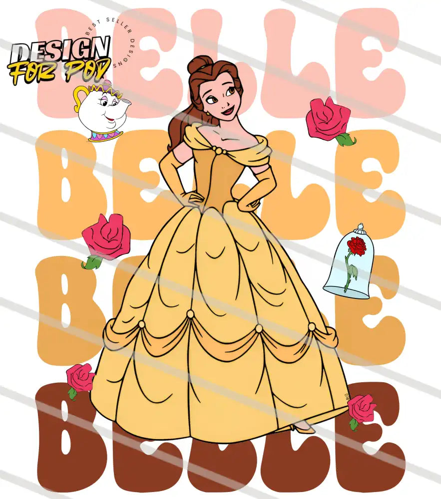 Belle Disney PNG