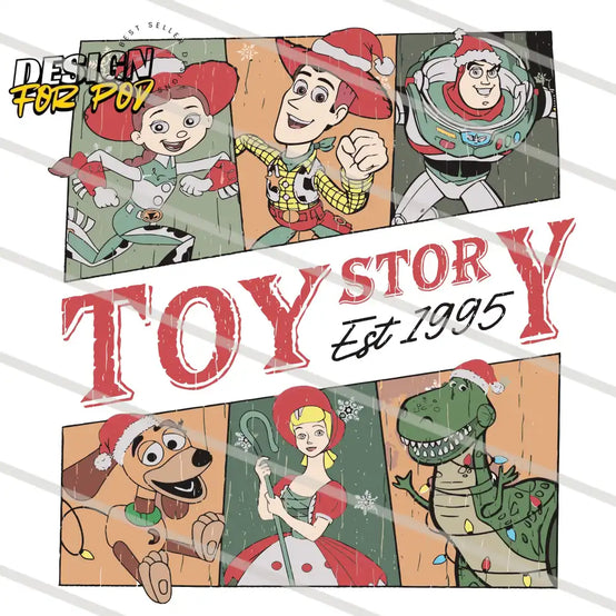 Cartoon Toy Story Christmas PNG