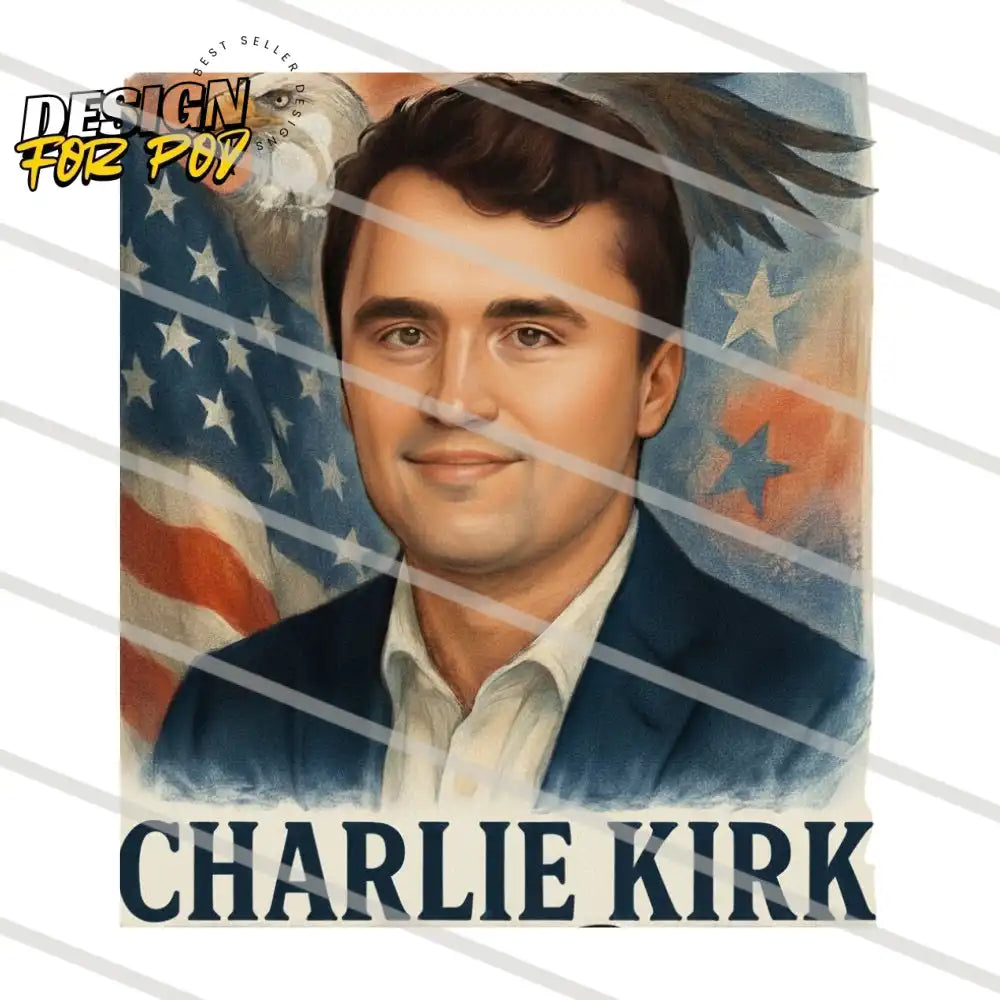 Charlie Kirk Face PNG