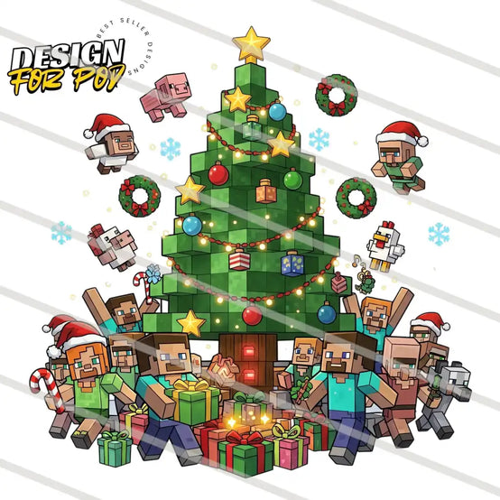 Christmas Tree Minecraft PNG