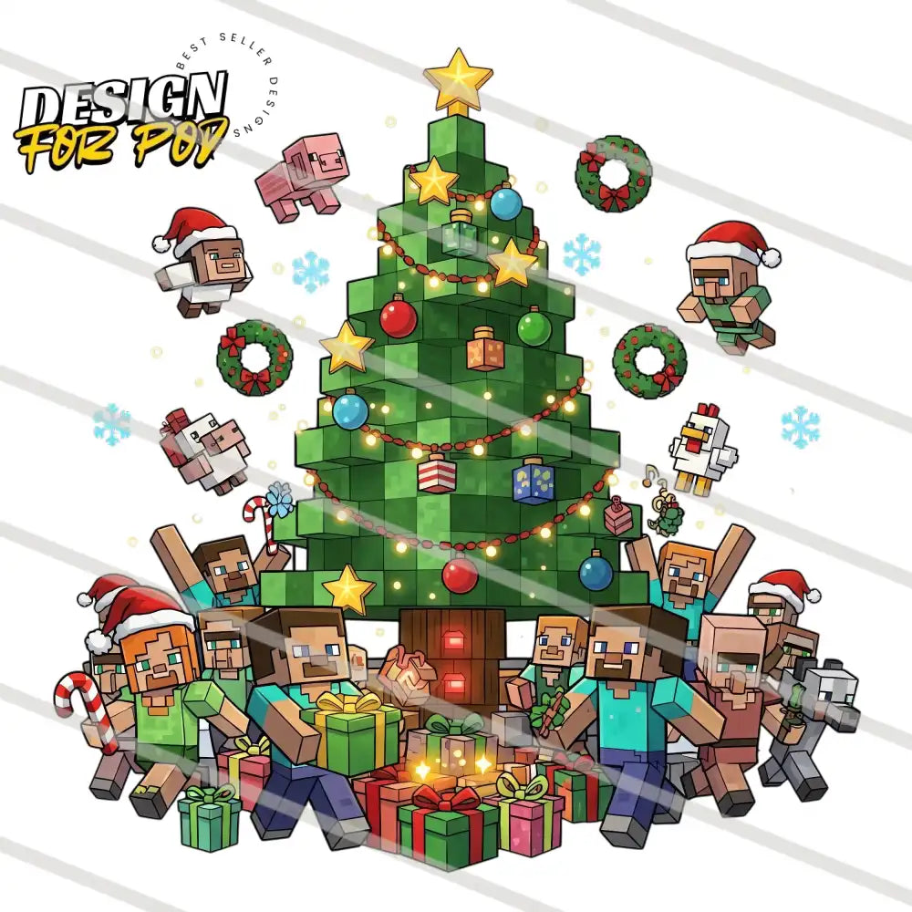 Christmas Tree Minecraft PNG