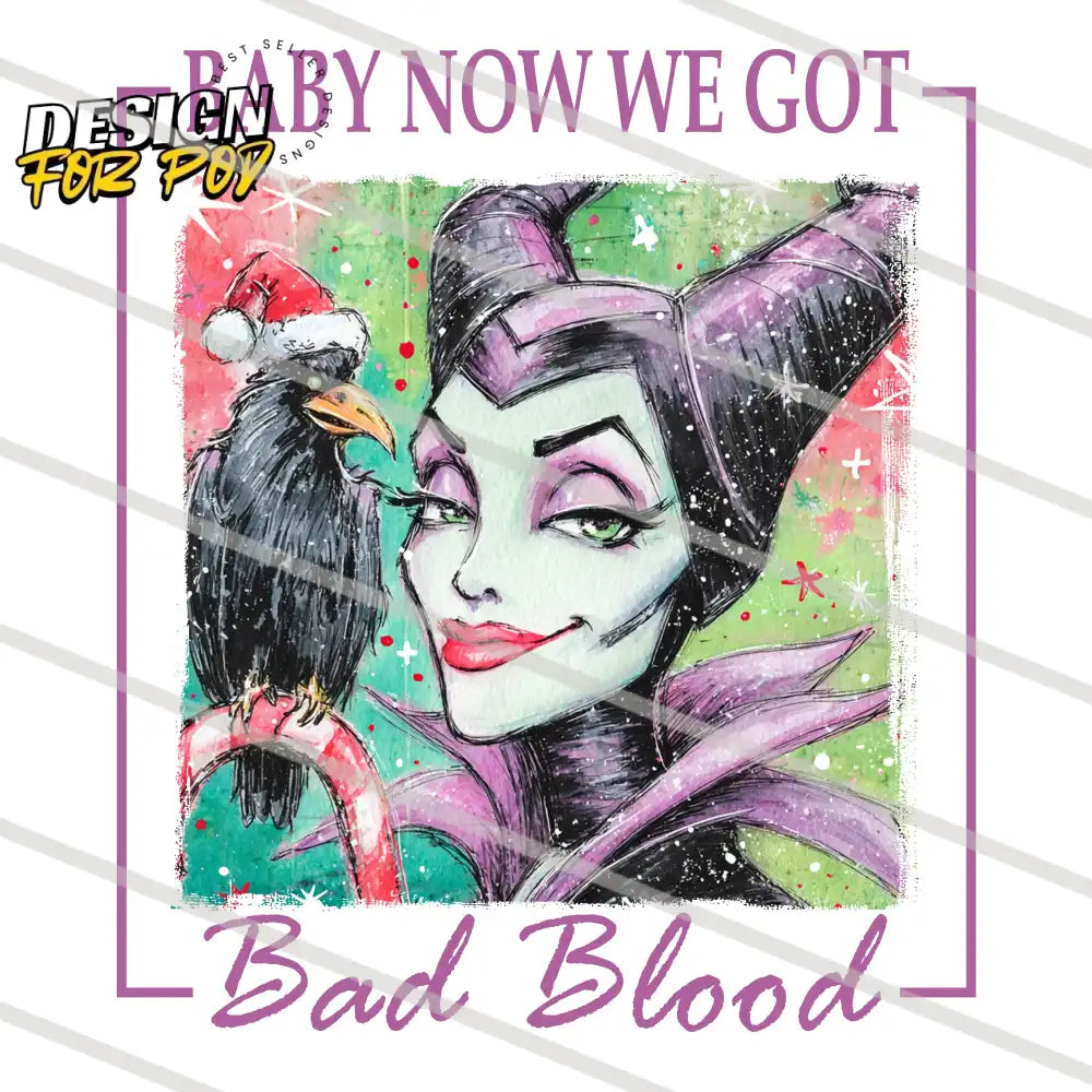 Colorful Princess Baby Now We Got Bad Blood PNG