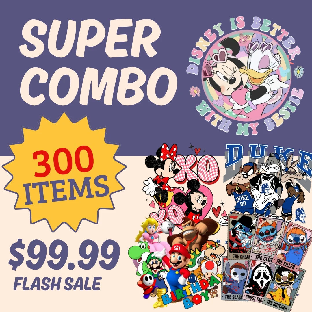 Combo of 300 products on our store