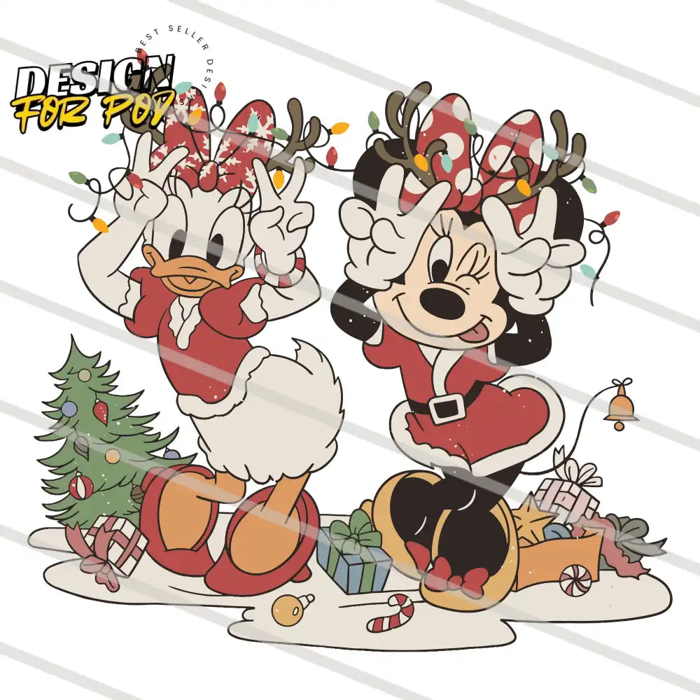 Dancing Mickey Christmas PNG