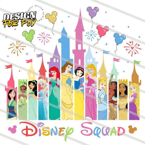 Disney Birtday Bandle Castle PNG