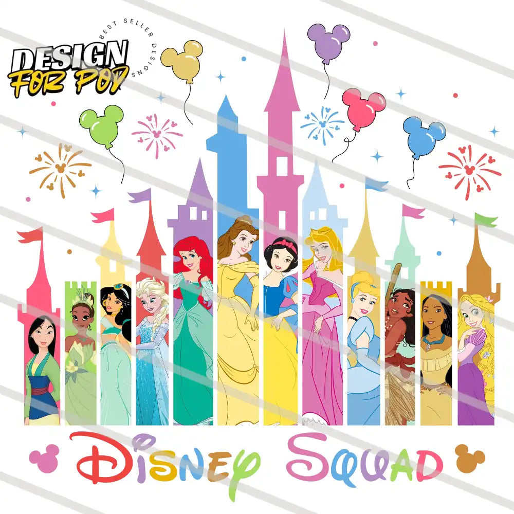 Disney Birtday Bandle Castle PNG