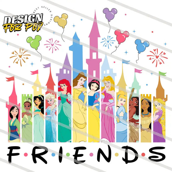 Disney Birtday Bandle Castle PNG